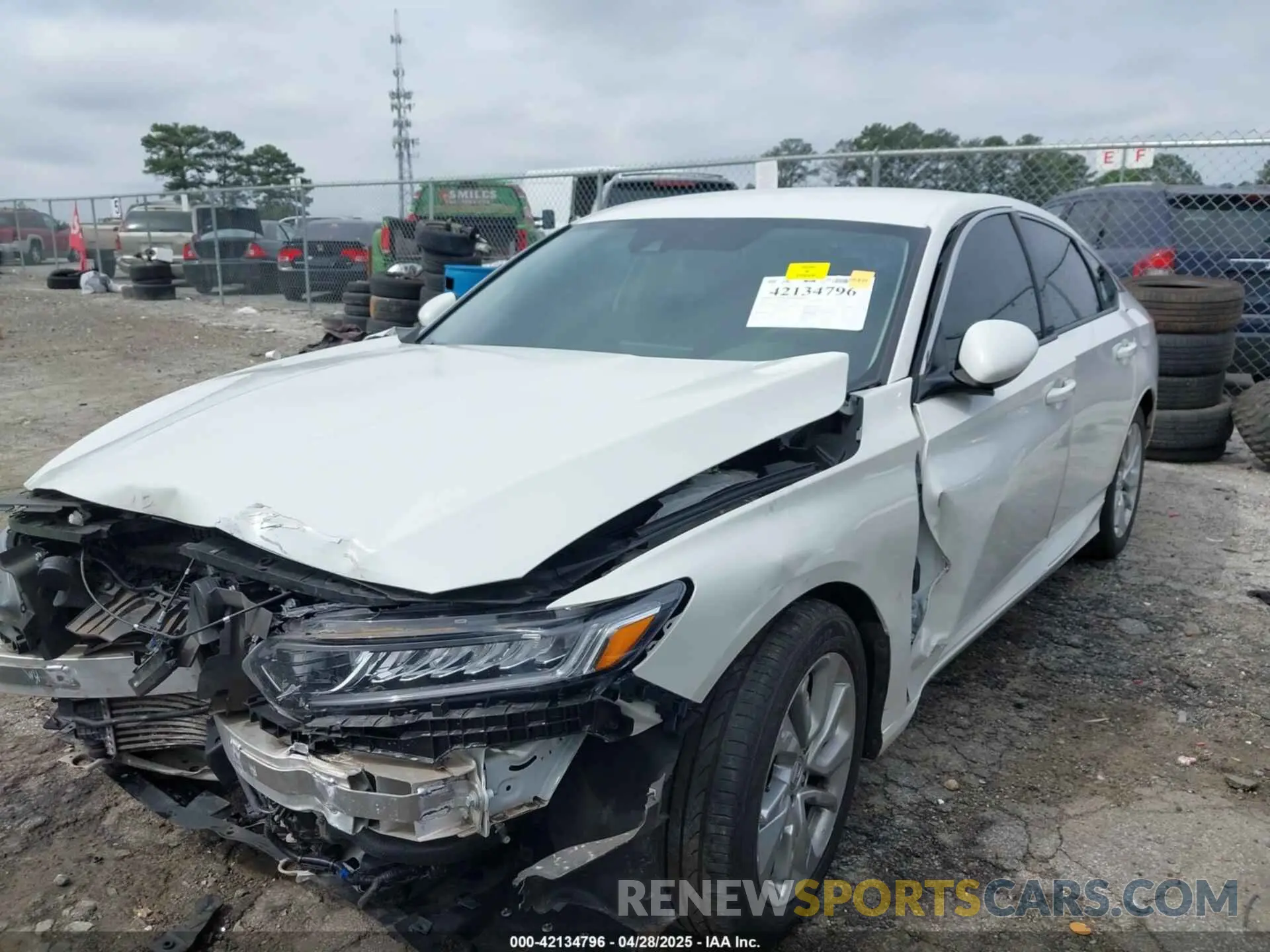 6 Photograph of a damaged car 1HGCV1F14KA157761 HONDA ACCORD 2019
