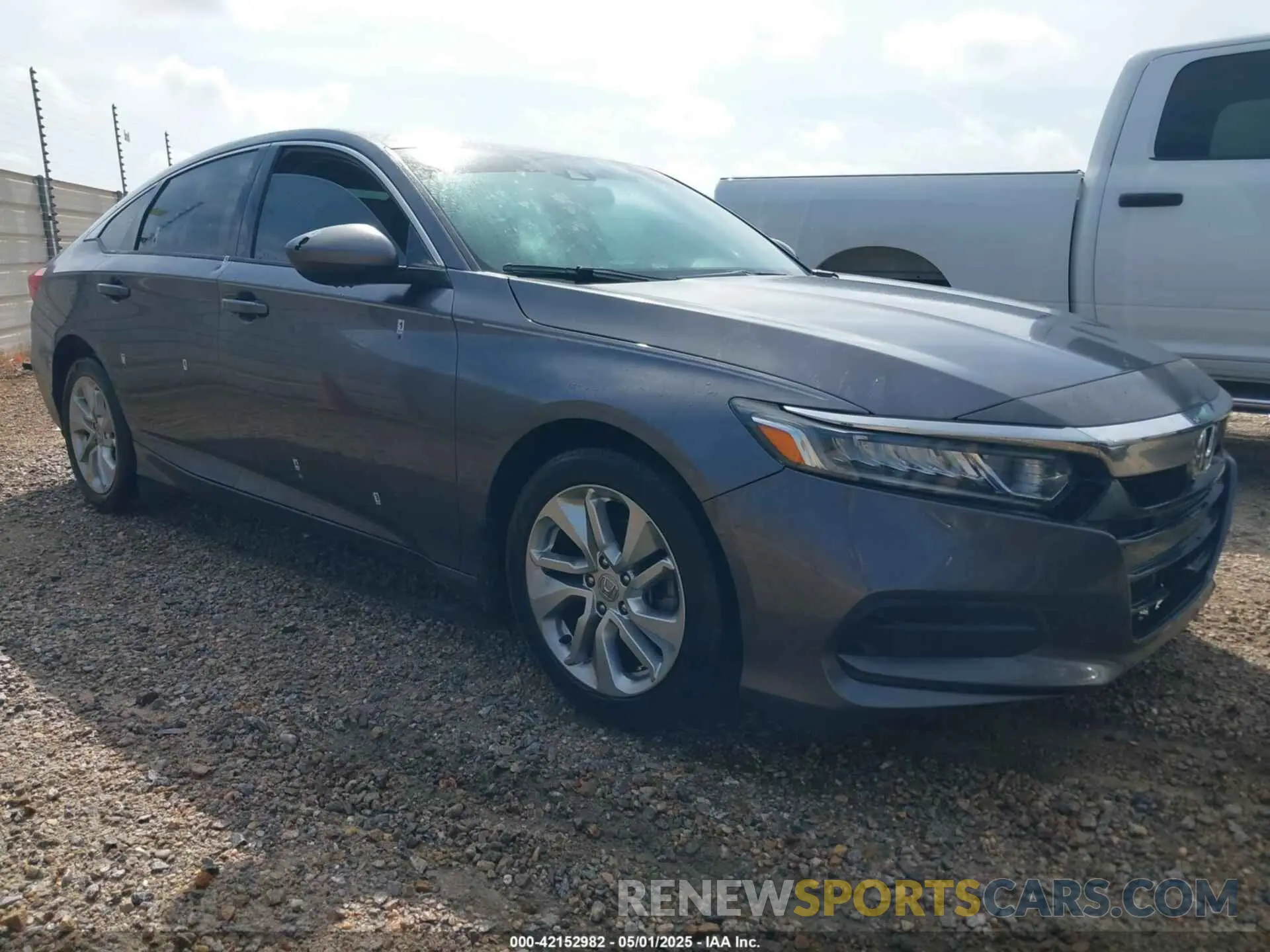 1 Photograph of a damaged car 1HGCV1F14KA163298 HONDA ACCORD 2019