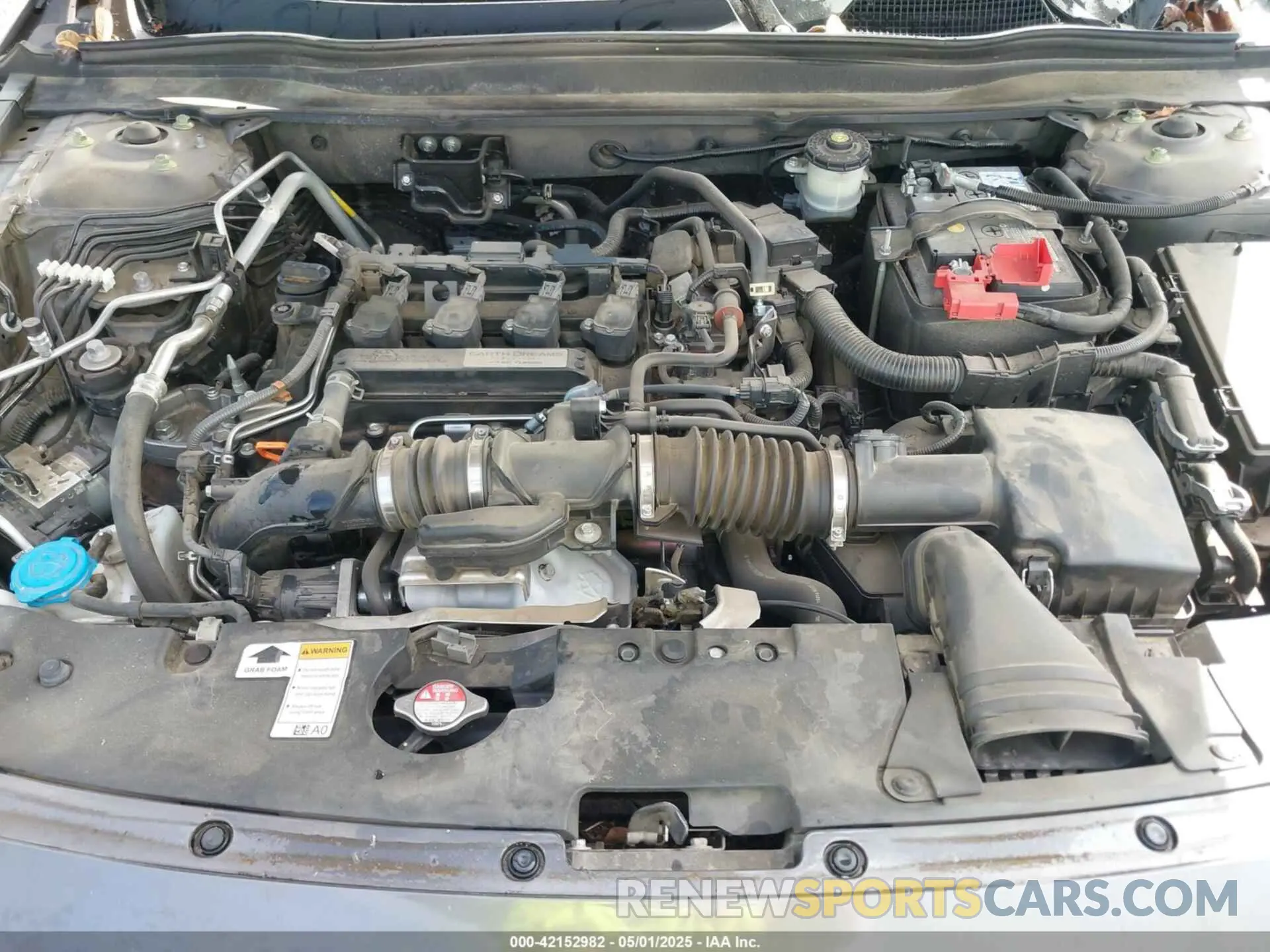 10 Photograph of a damaged car 1HGCV1F14KA163298 HONDA ACCORD 2019