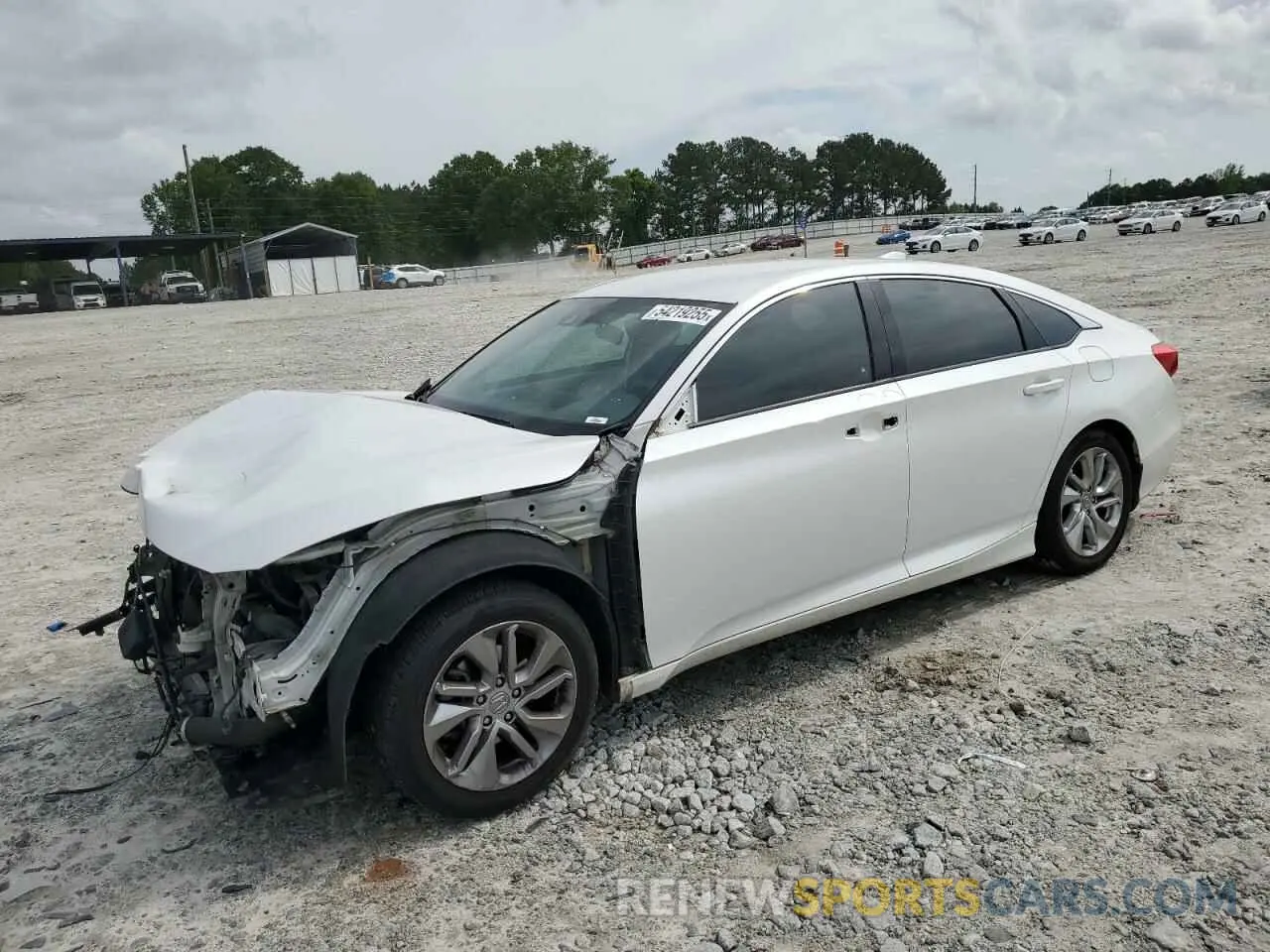 1 Photograph of a damaged car 1HGCV1F14KA174107 HONDA ACCORD 2019