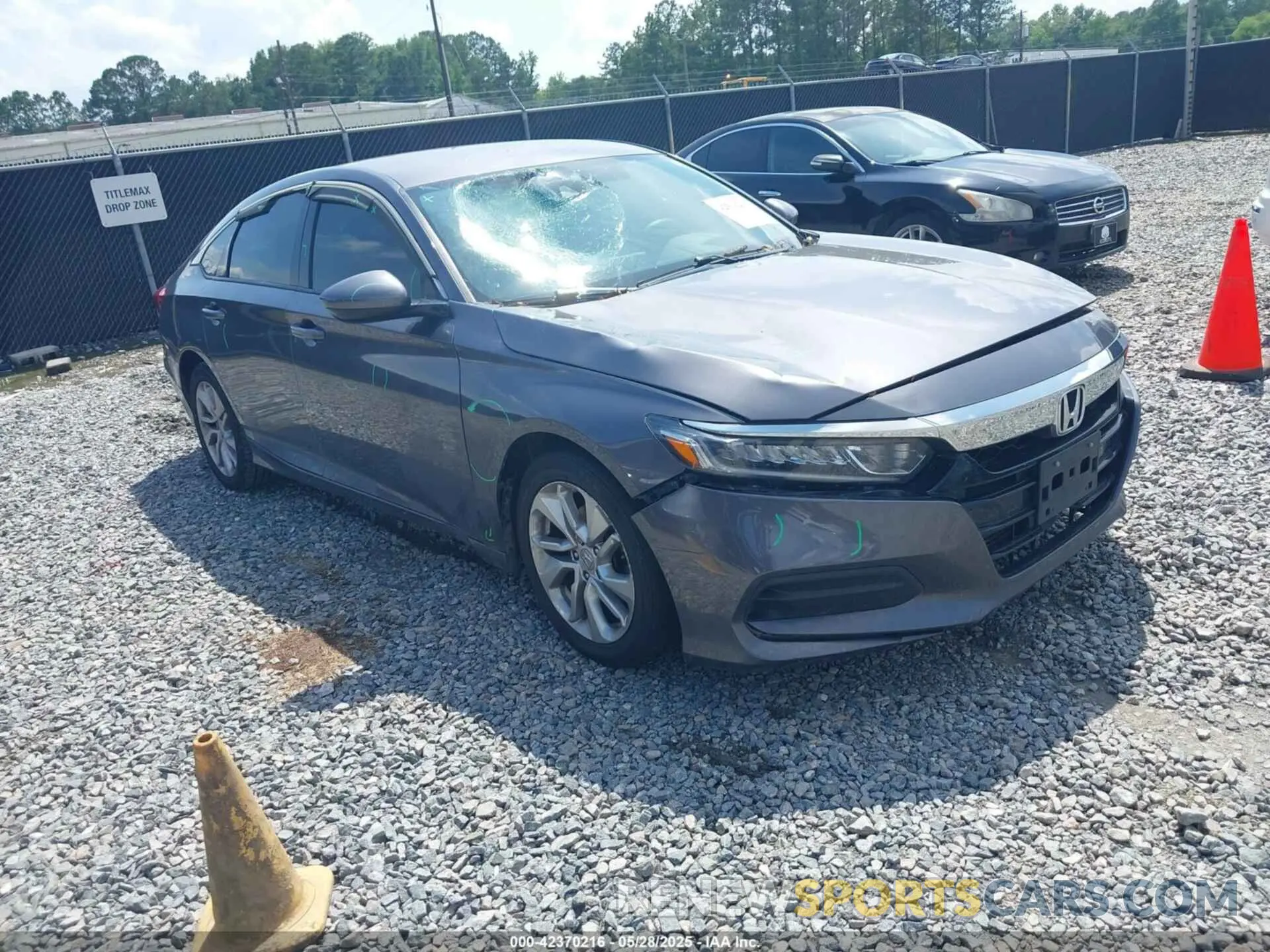 1 Photograph of a damaged car 1HGCV1F15KA026323 HONDA ACCORD 2019