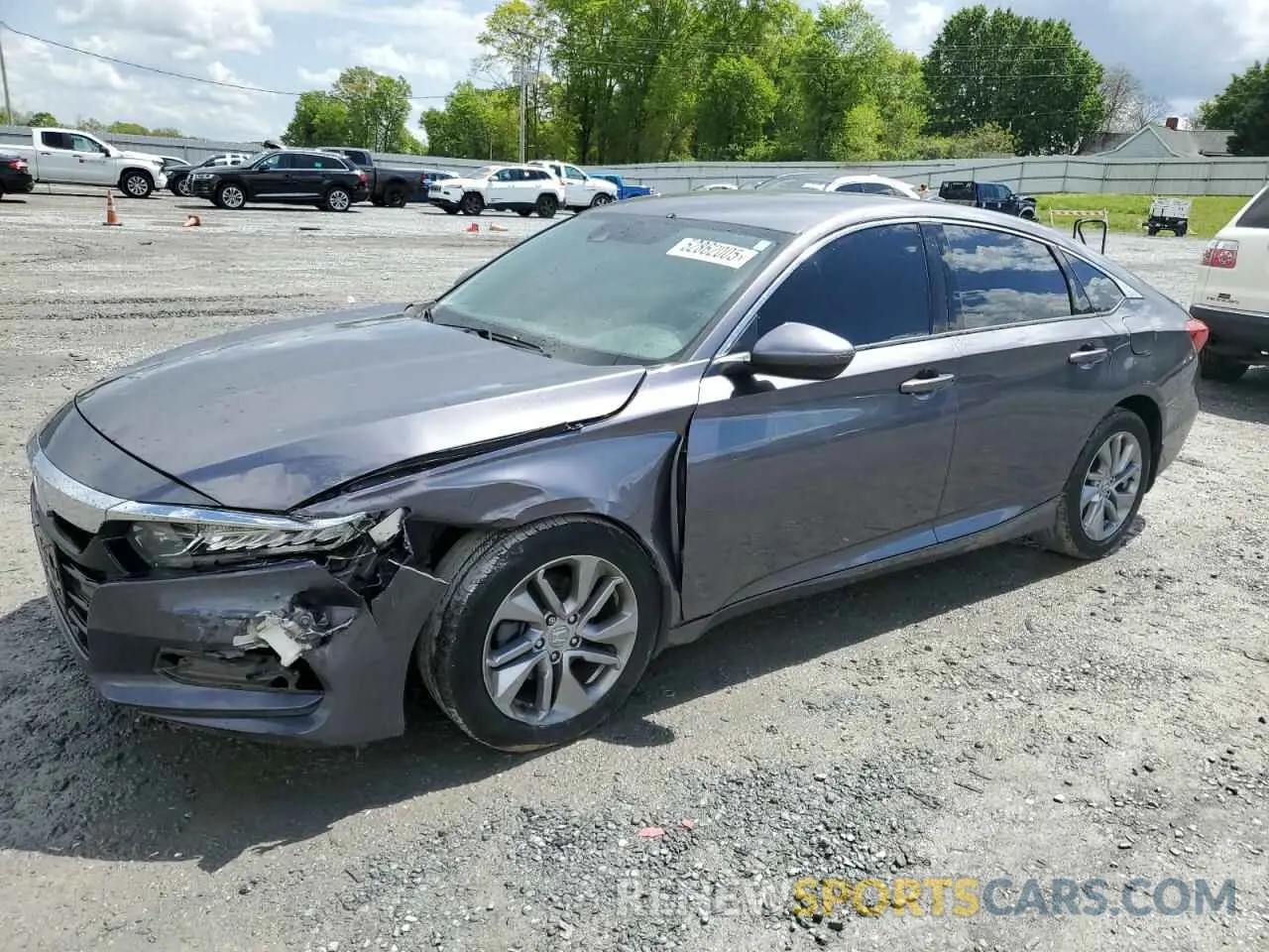 1 Photograph of a damaged car 1HGCV1F16KA005934 HONDA ACCORD 2019