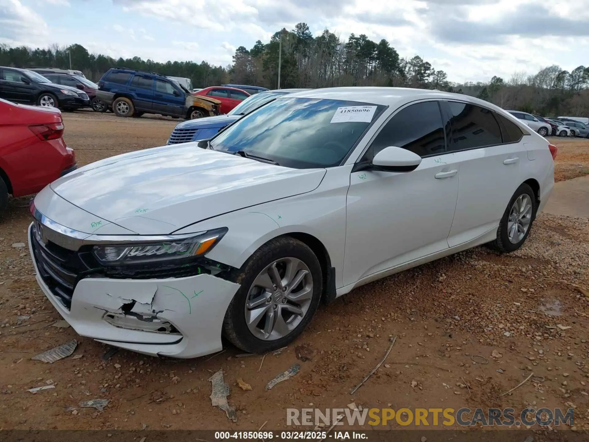 2 Фотография поврежденного автомобиля 1HGCV1F16KA067625 HONDA ACCORD 2019