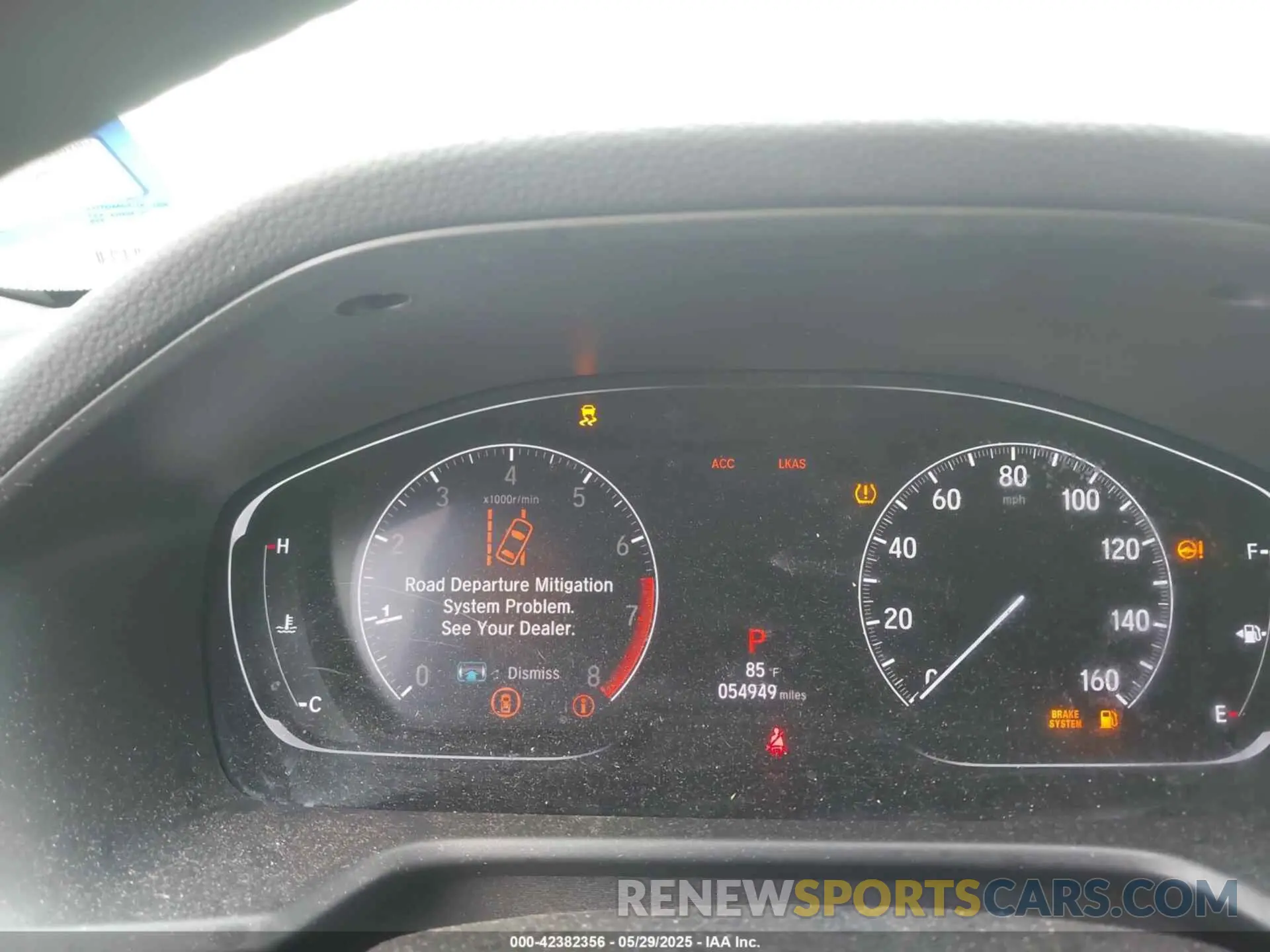 7 Photograph of a damaged car 1HGCV1F16KA097000 HONDA ACCORD 2019