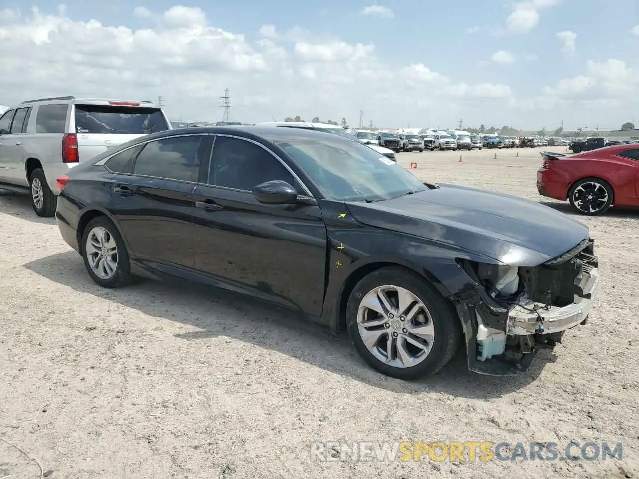 4 Photograph of a damaged car 1HGCV1F16KA102308 HONDA ACCORD 2019