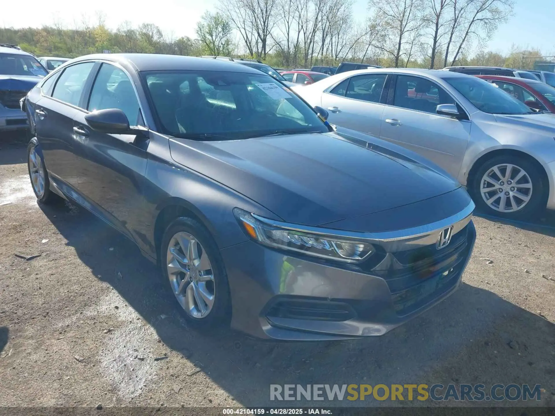 1 Photograph of a damaged car 1HGCV1F16KA126995 HONDA ACCORD 2019