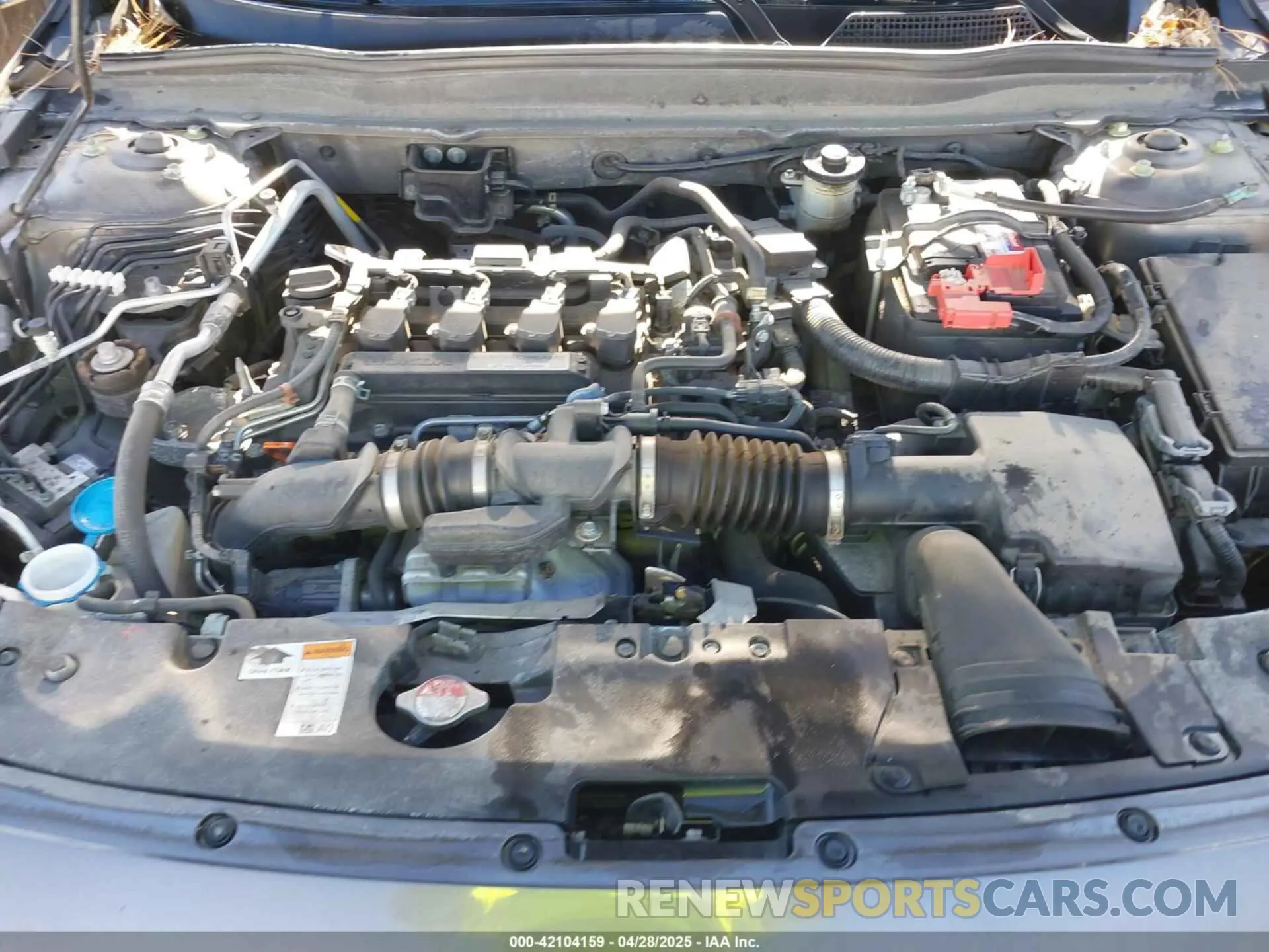 10 Photograph of a damaged car 1HGCV1F16KA126995 HONDA ACCORD 2019