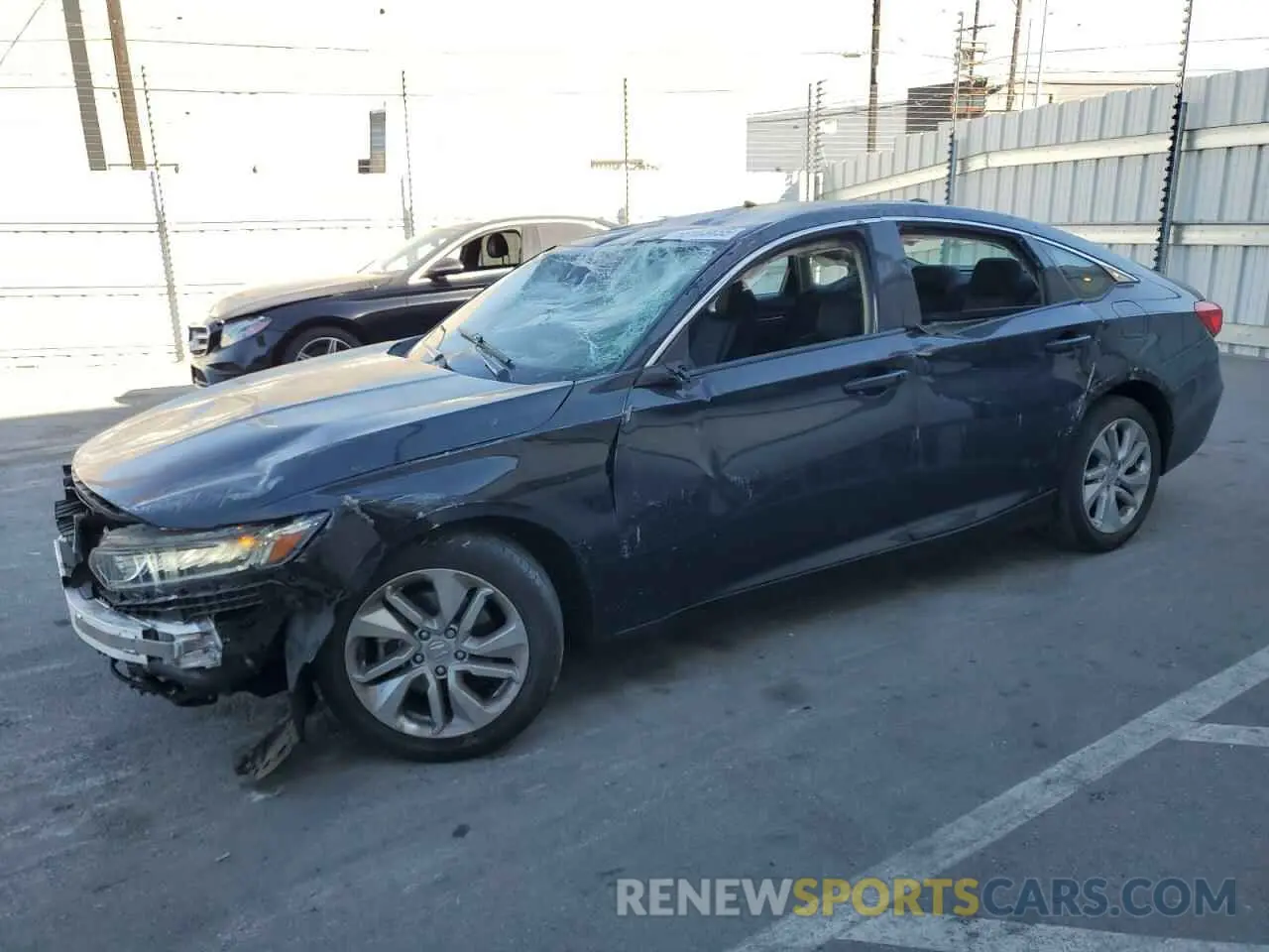 1 Photograph of a damaged car 1HGCV1F16KA137639 HONDA ACCORD 2019