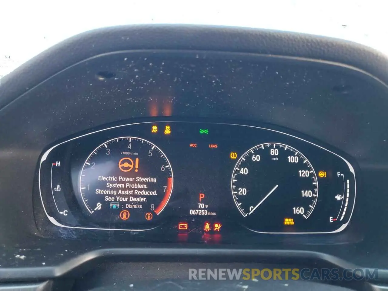 9 Photograph of a damaged car 1HGCV1F16KA137639 HONDA ACCORD 2019