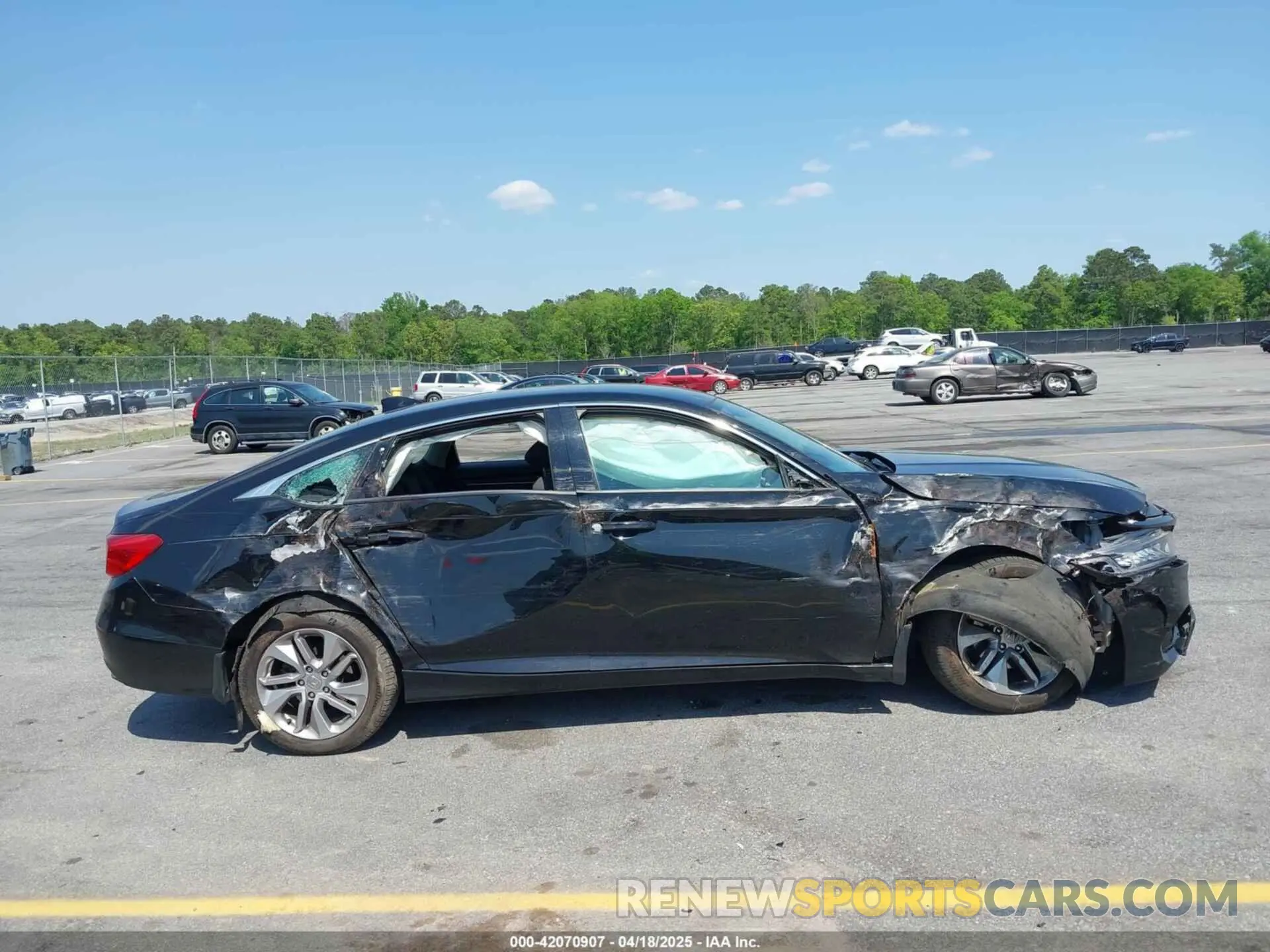 12 Photograph of a damaged car 1HGCV1F16KA151136 HONDA ACCORD 2019