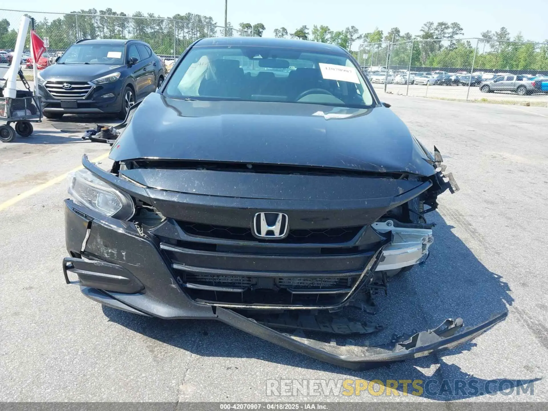 6 Photograph of a damaged car 1HGCV1F16KA151136 HONDA ACCORD 2019