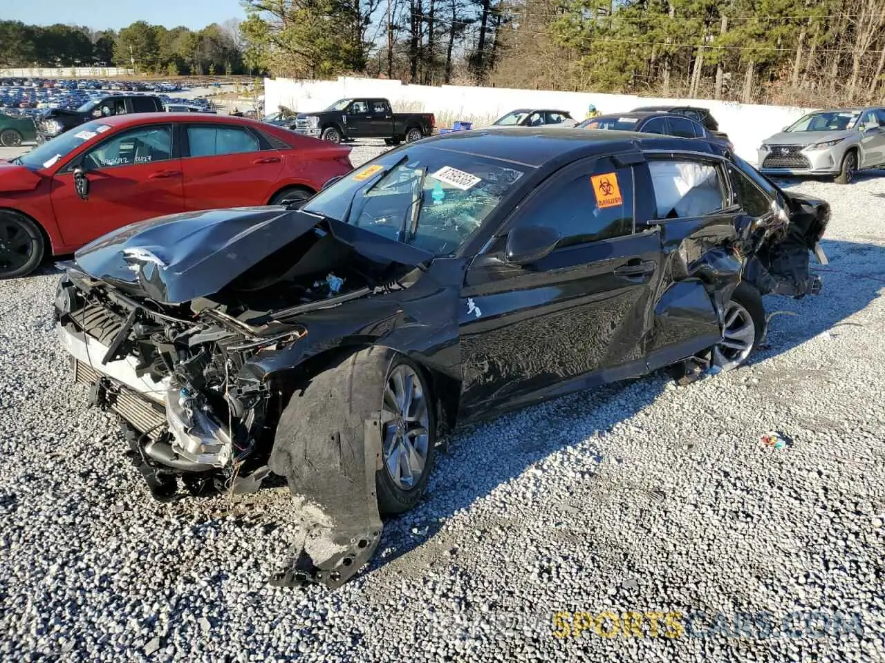 1 Фотография поврежденного автомобиля 1HGCV1F16KA158488 HONDA ACCORD 2019
