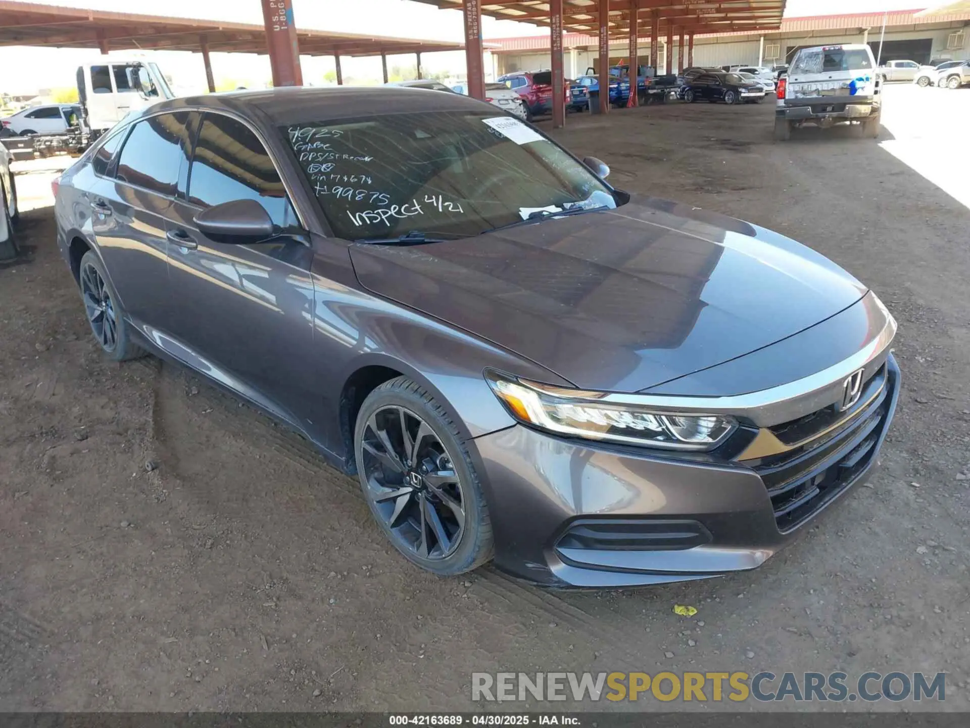 1 Фотография поврежденного автомобиля 1HGCV1F16KA174674 HONDA ACCORD 2019