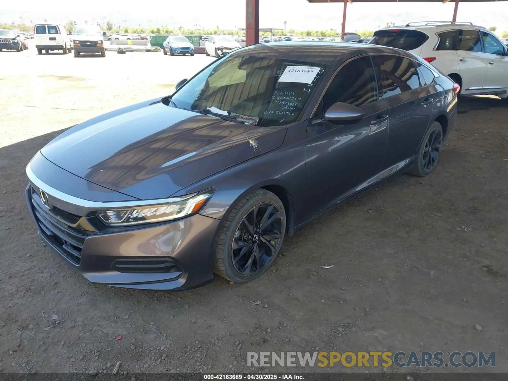 2 Фотография поврежденного автомобиля 1HGCV1F16KA174674 HONDA ACCORD 2019