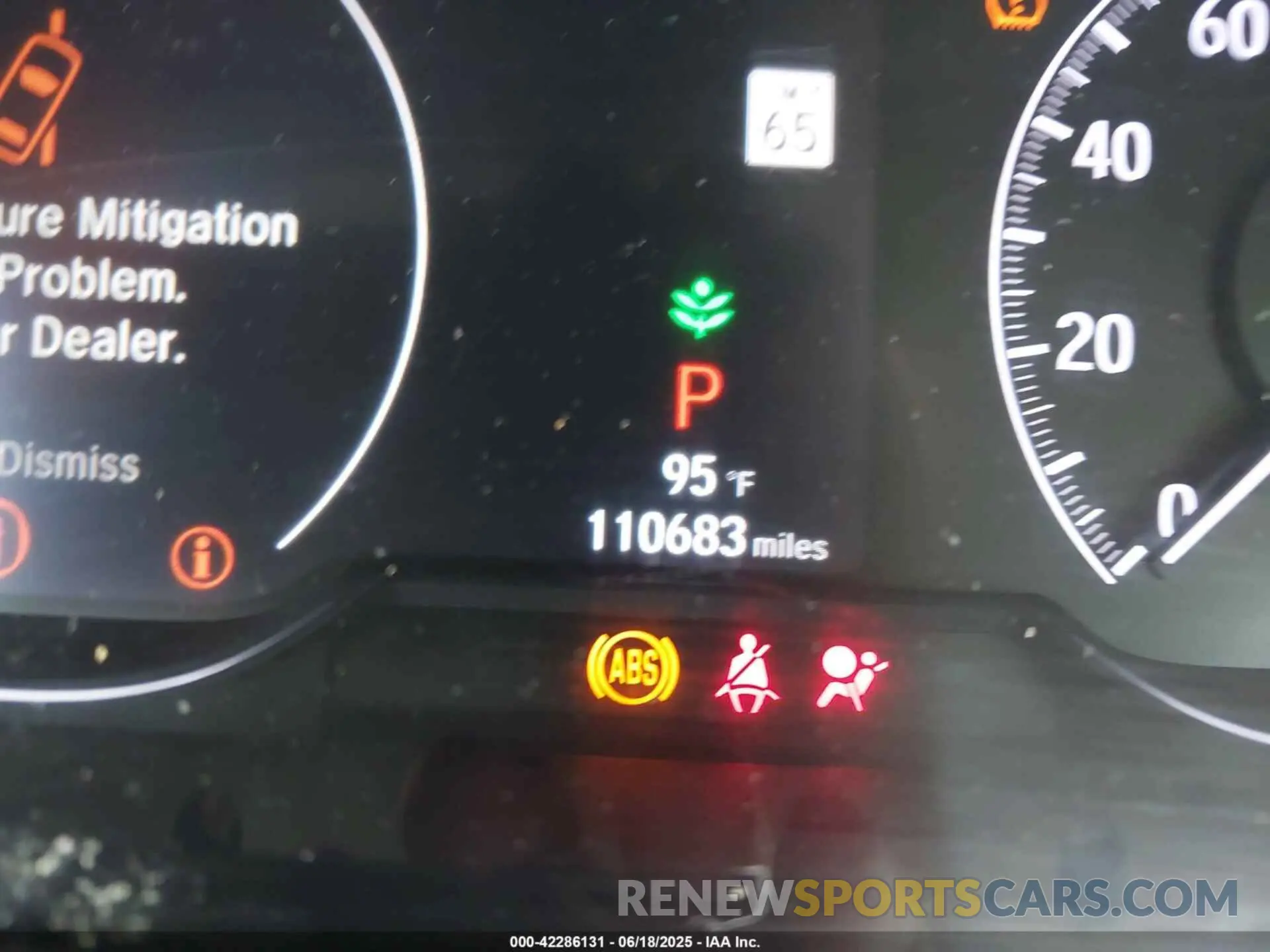 16 Photograph of a damaged car 1HGCV1F17KA038022 HONDA ACCORD 2019