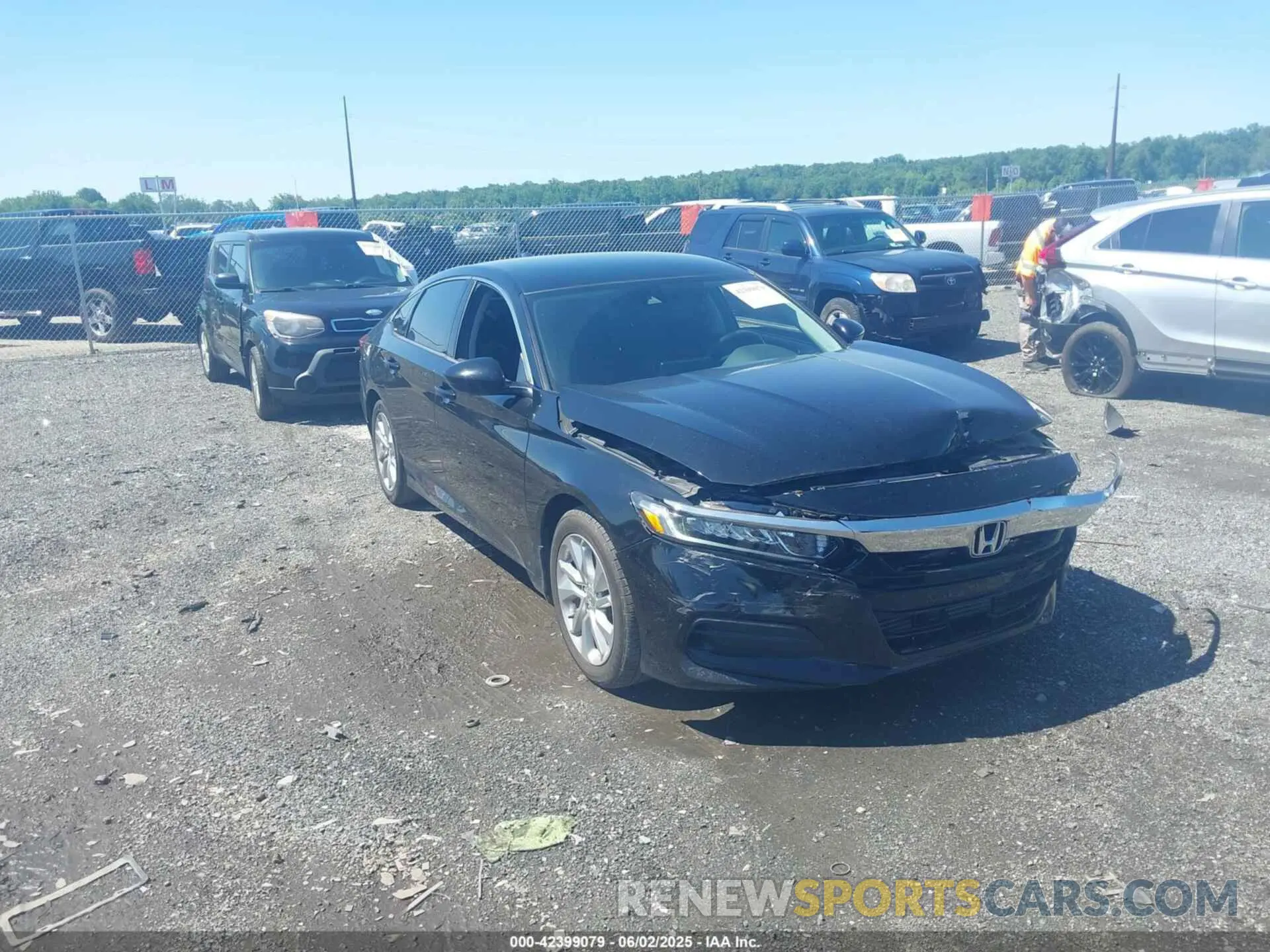 1 Photograph of a damaged car 1HGCV1F17KA128349 HONDA ACCORD 2019