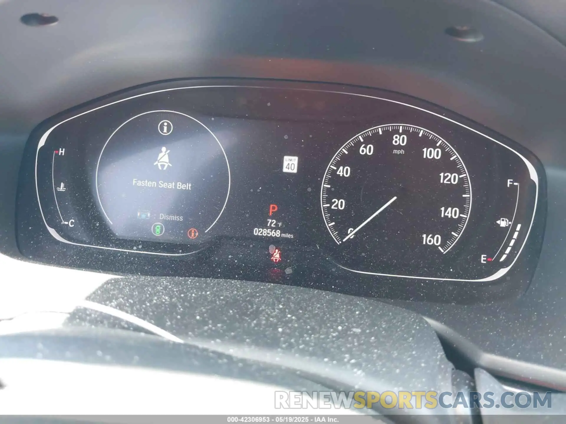 7 Photograph of a damaged car 1HGCV1F17KA161612 HONDA ACCORD 2019