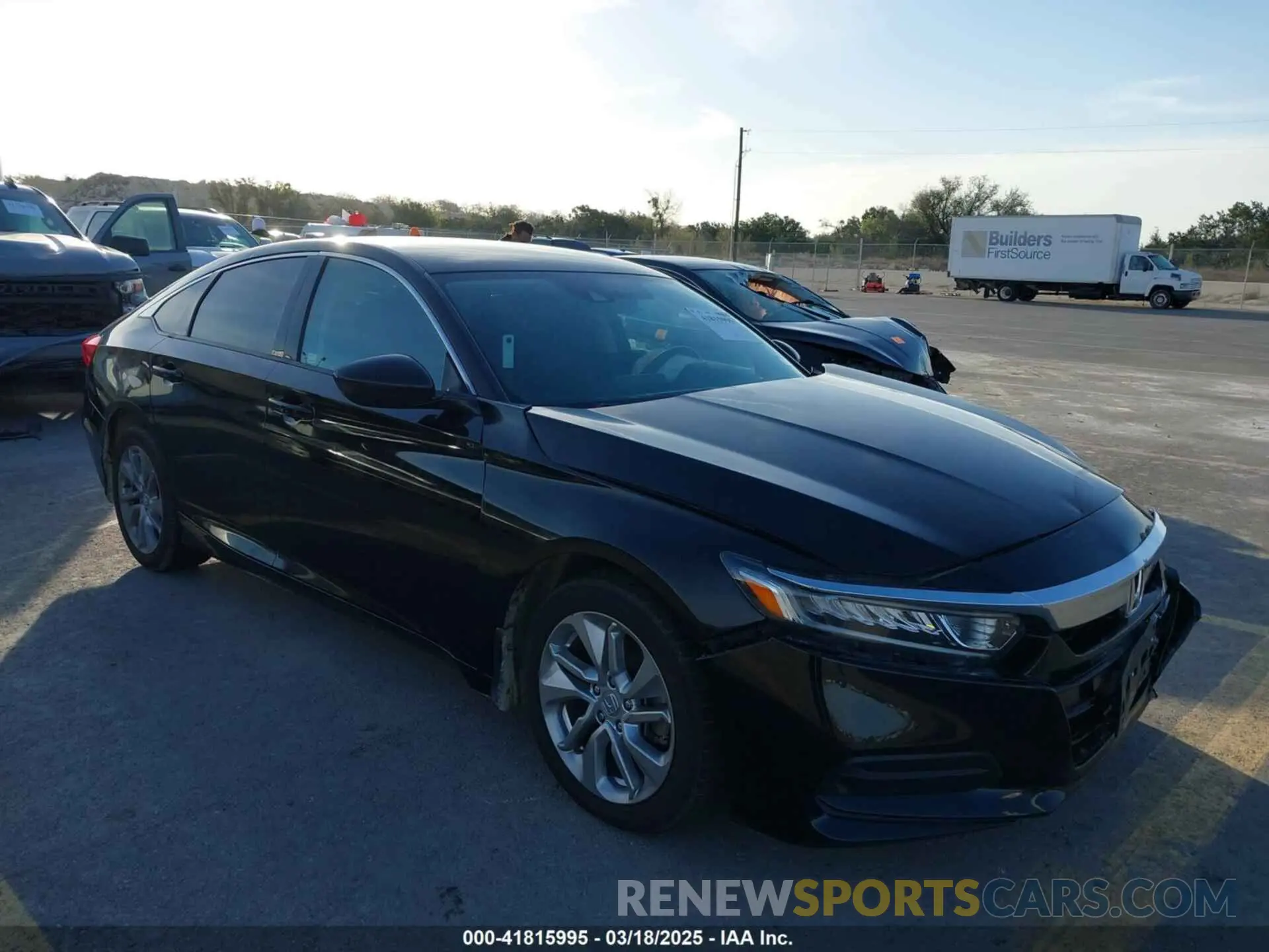 1 Photograph of a damaged car 1HGCV1F17KA165160 HONDA ACCORD 2019