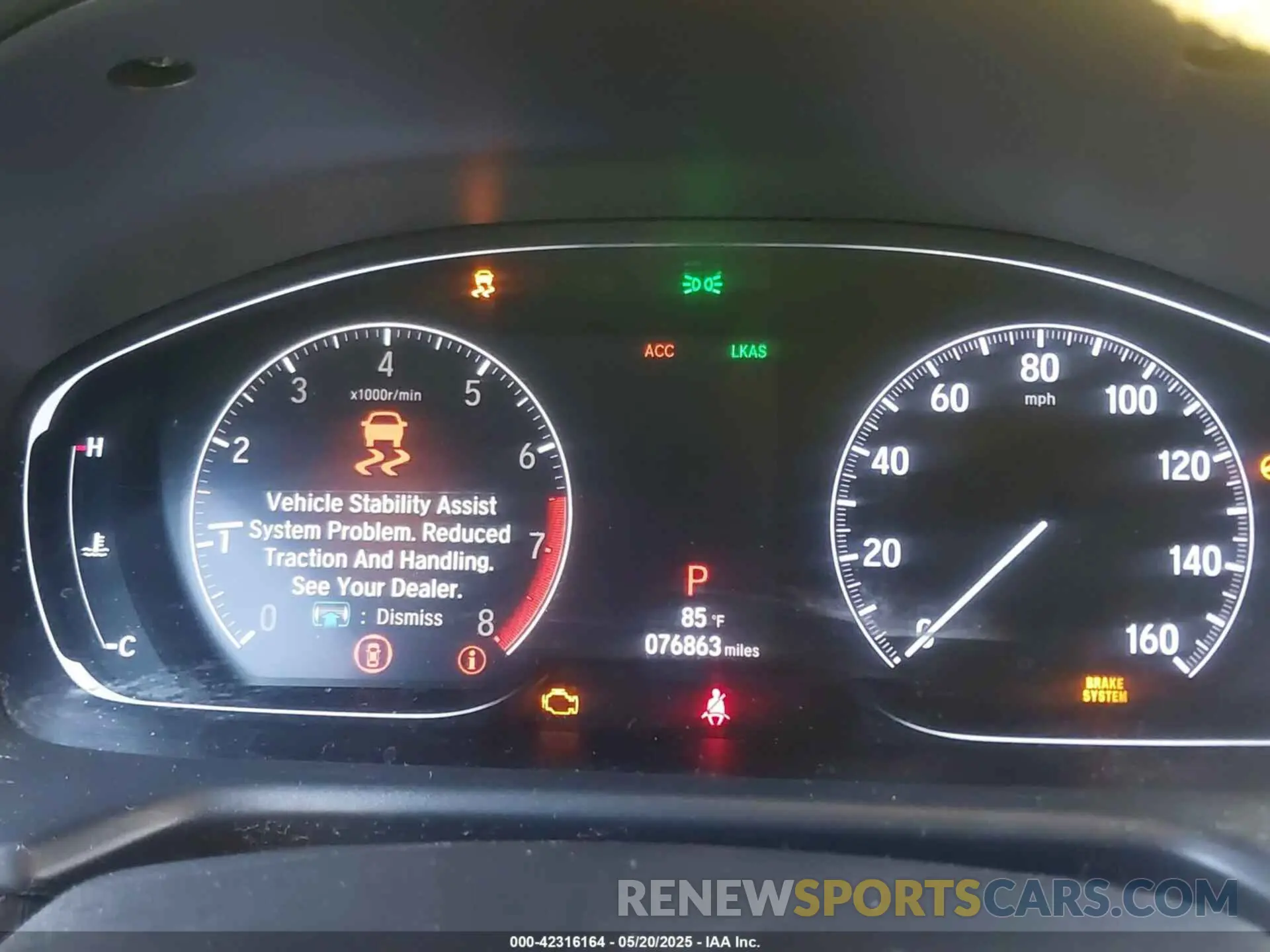 7 Photograph of a damaged car 1HGCV1F18KA076925 HONDA ACCORD 2019