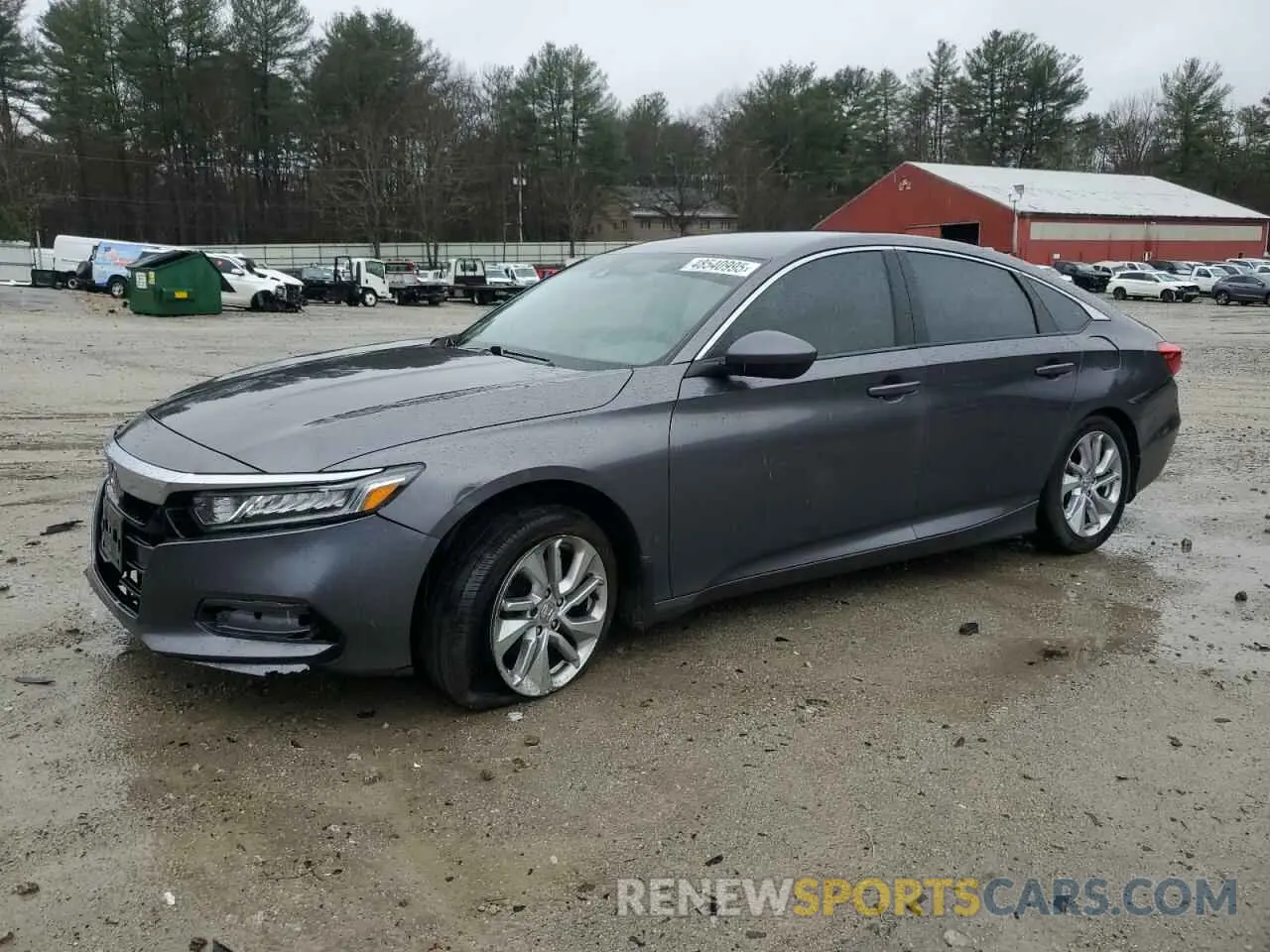1 Photograph of a damaged car 1HGCV1F18KA078061 HONDA ACCORD 2019