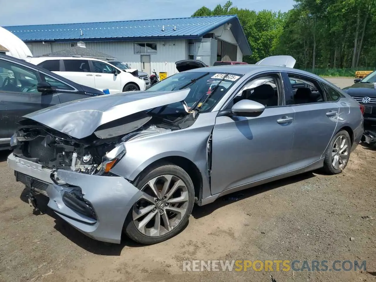 1 Photograph of a damaged car 1HGCV1F18KA148352 HONDA ACCORD 2019