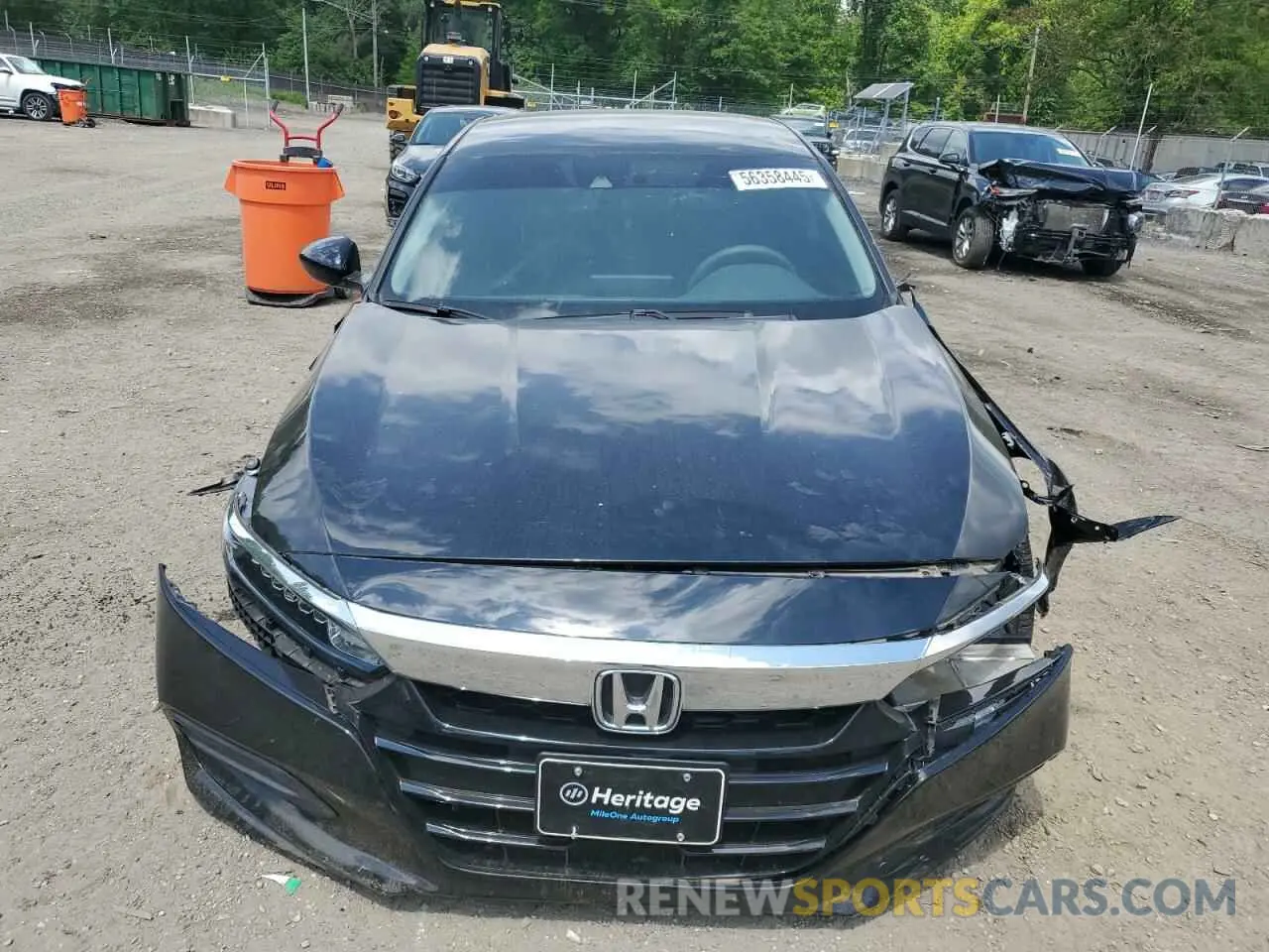 5 Photograph of a damaged car 1HGCV1F18KA163921 HONDA ACCORD 2019