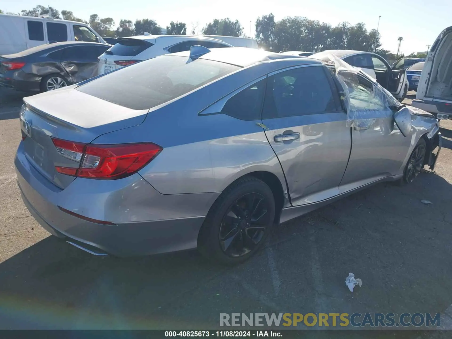 4 Photograph of a damaged car 1HGCV1F19KA040807 HONDA ACCORD 2019