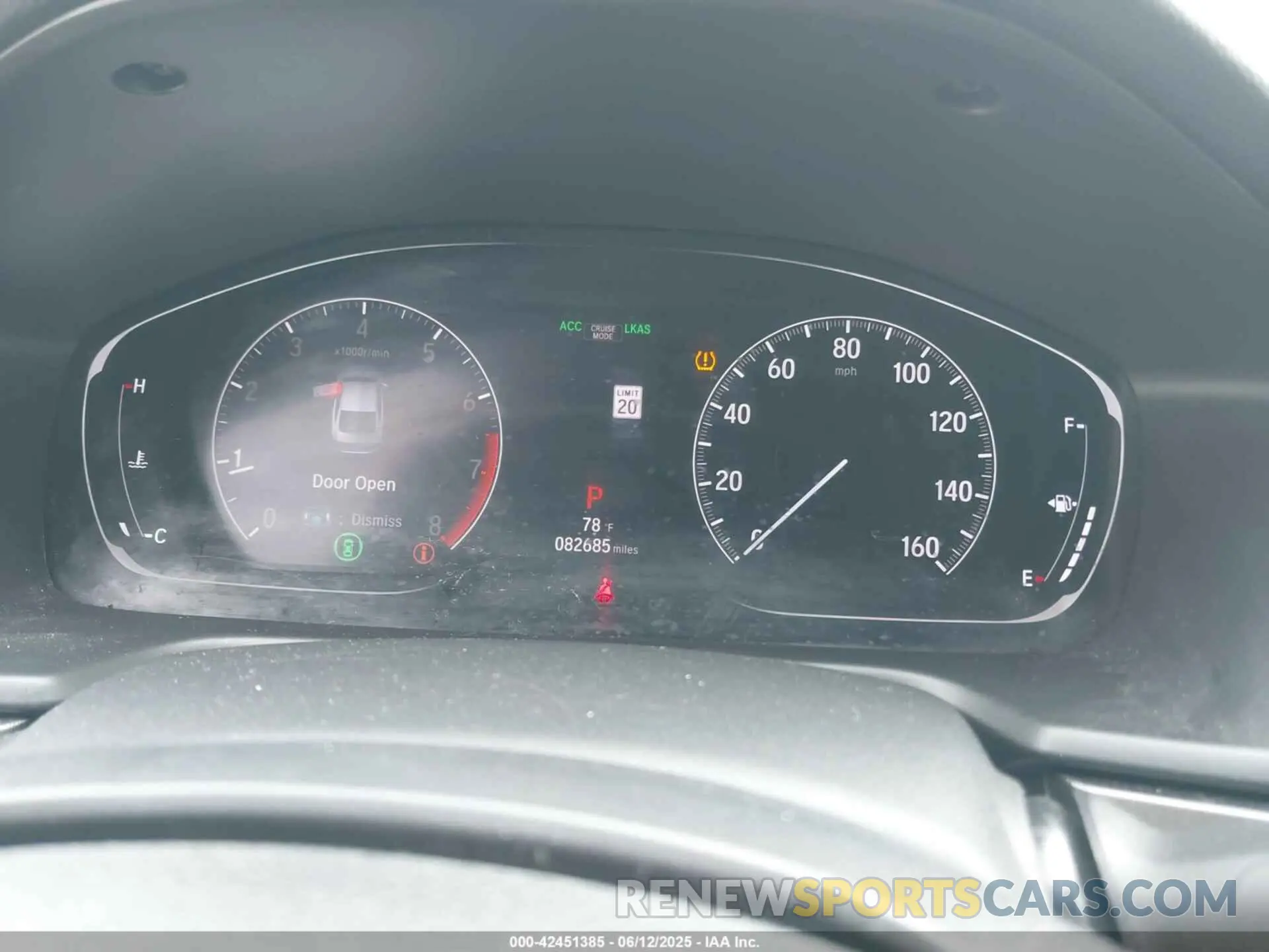 7 Photograph of a damaged car 1HGCV1F19KA088761 HONDA ACCORD 2019