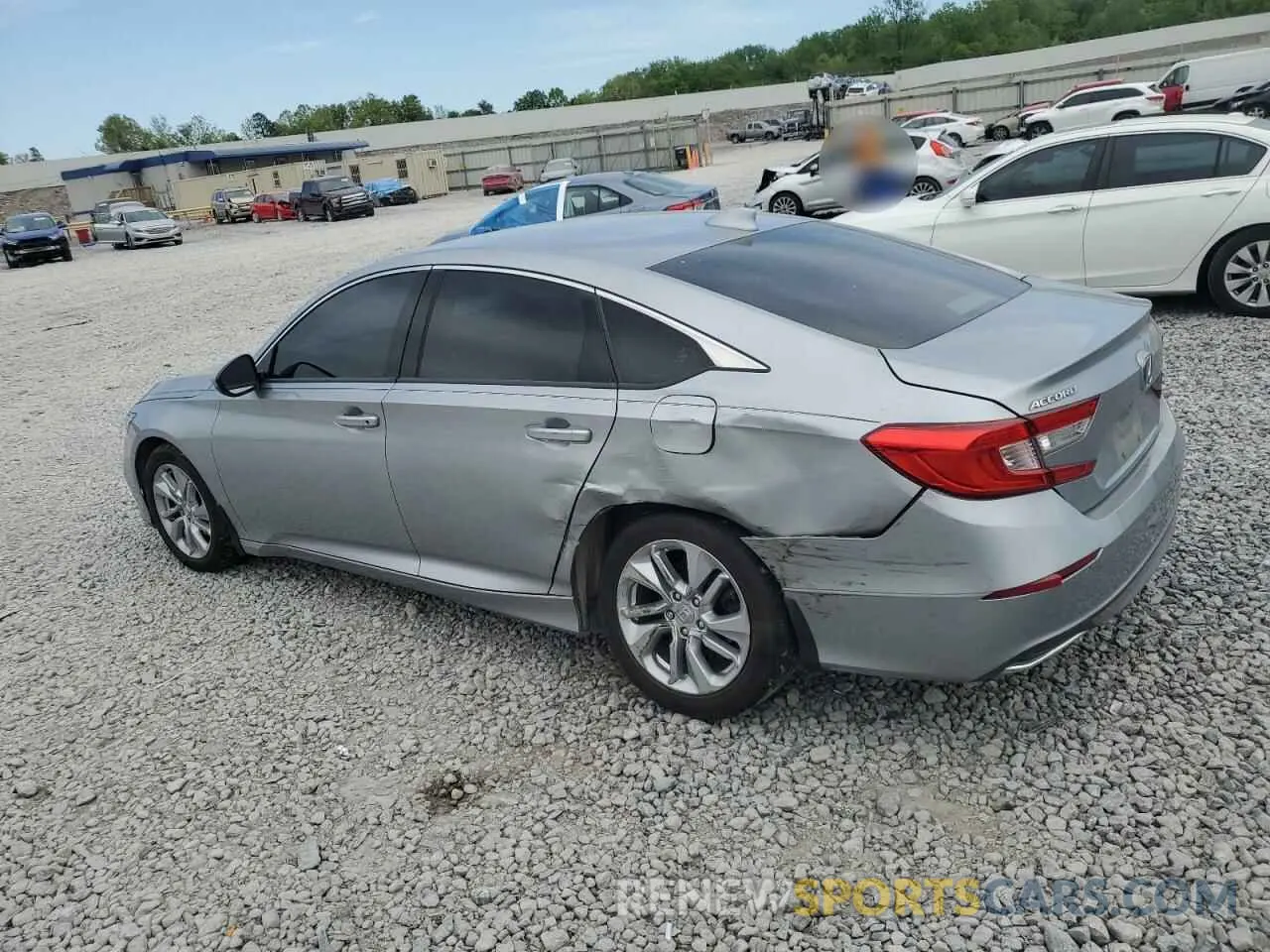 2 Photograph of a damaged car 1HGCV1F19KA100780 HONDA ACCORD 2019