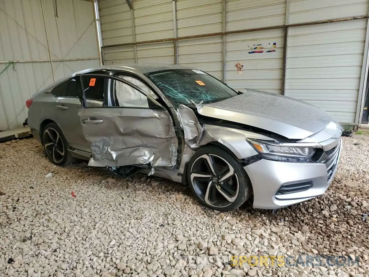 4 Фотография поврежденного автомобиля 1HGCV1F19KA130684 HONDA ACCORD 2019