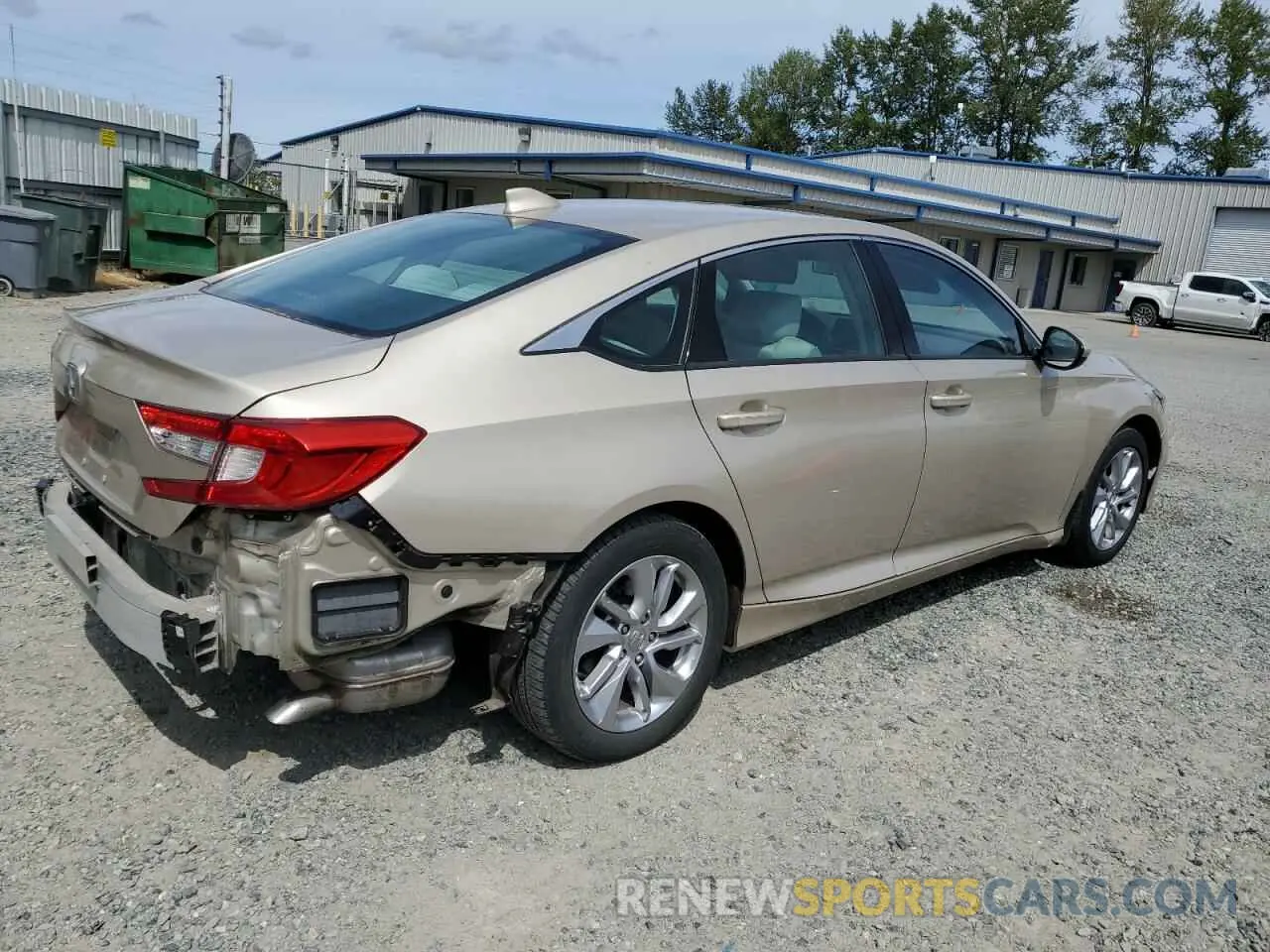 3 Photograph of a damaged car 1HGCV1F19KA136744 HONDA ACCORD 2019