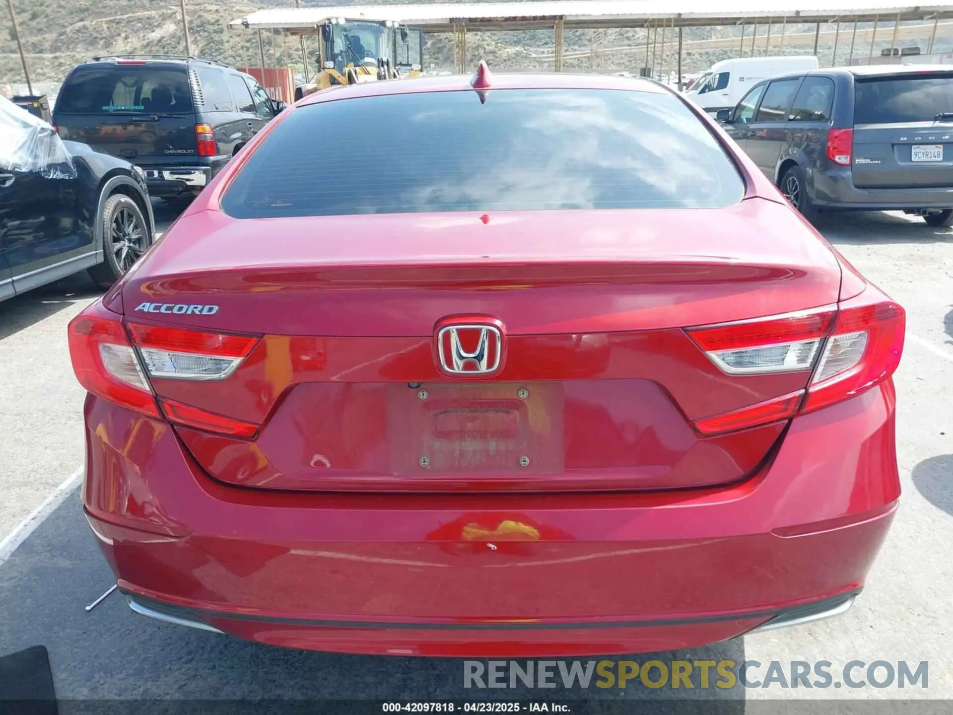16 Photograph of a damaged car 1HGCV1F19KA151258 HONDA ACCORD 2019