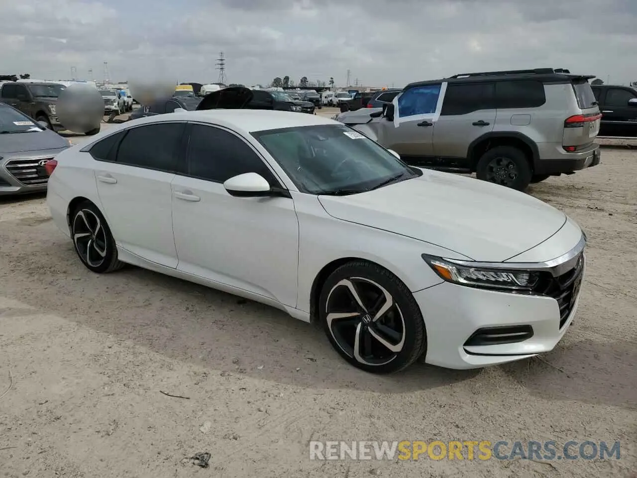 4 Photograph of a damaged car 1HGCV1F19KA177133 HONDA ACCORD 2019