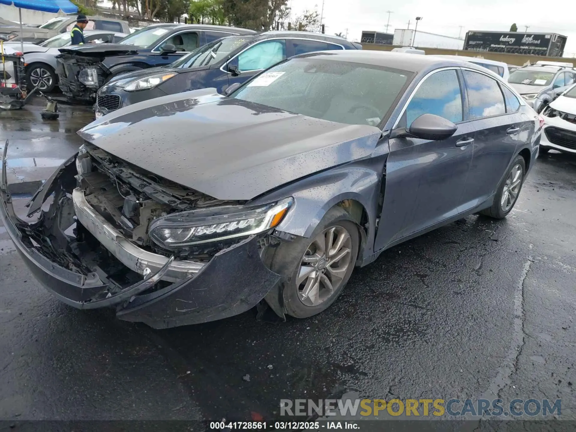 2 Photograph of a damaged car 1HGCV1F1XKA019657 HONDA ACCORD 2019