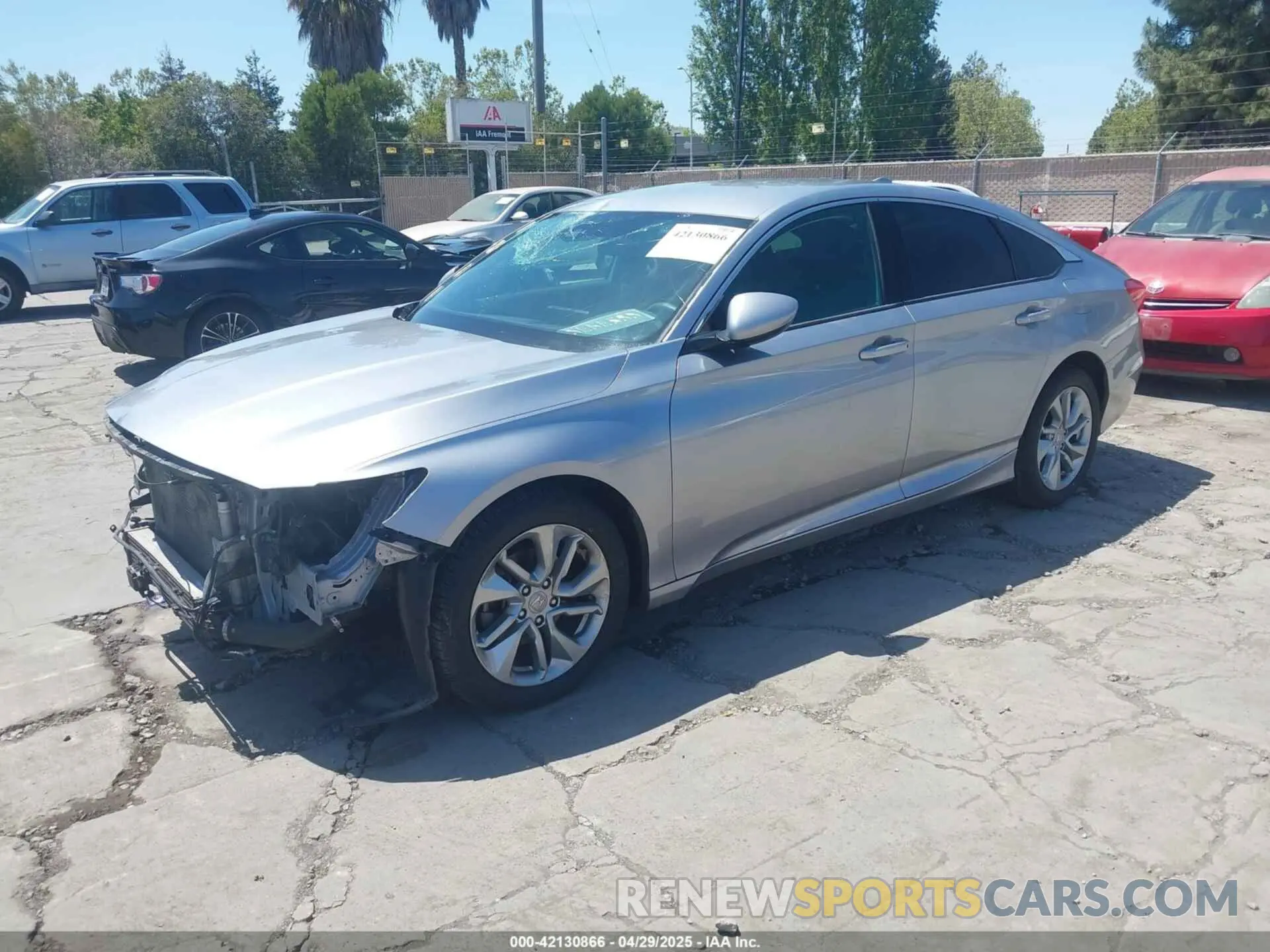 2 Photograph of a damaged car 1HGCV1F1XKA092950 HONDA ACCORD 2019