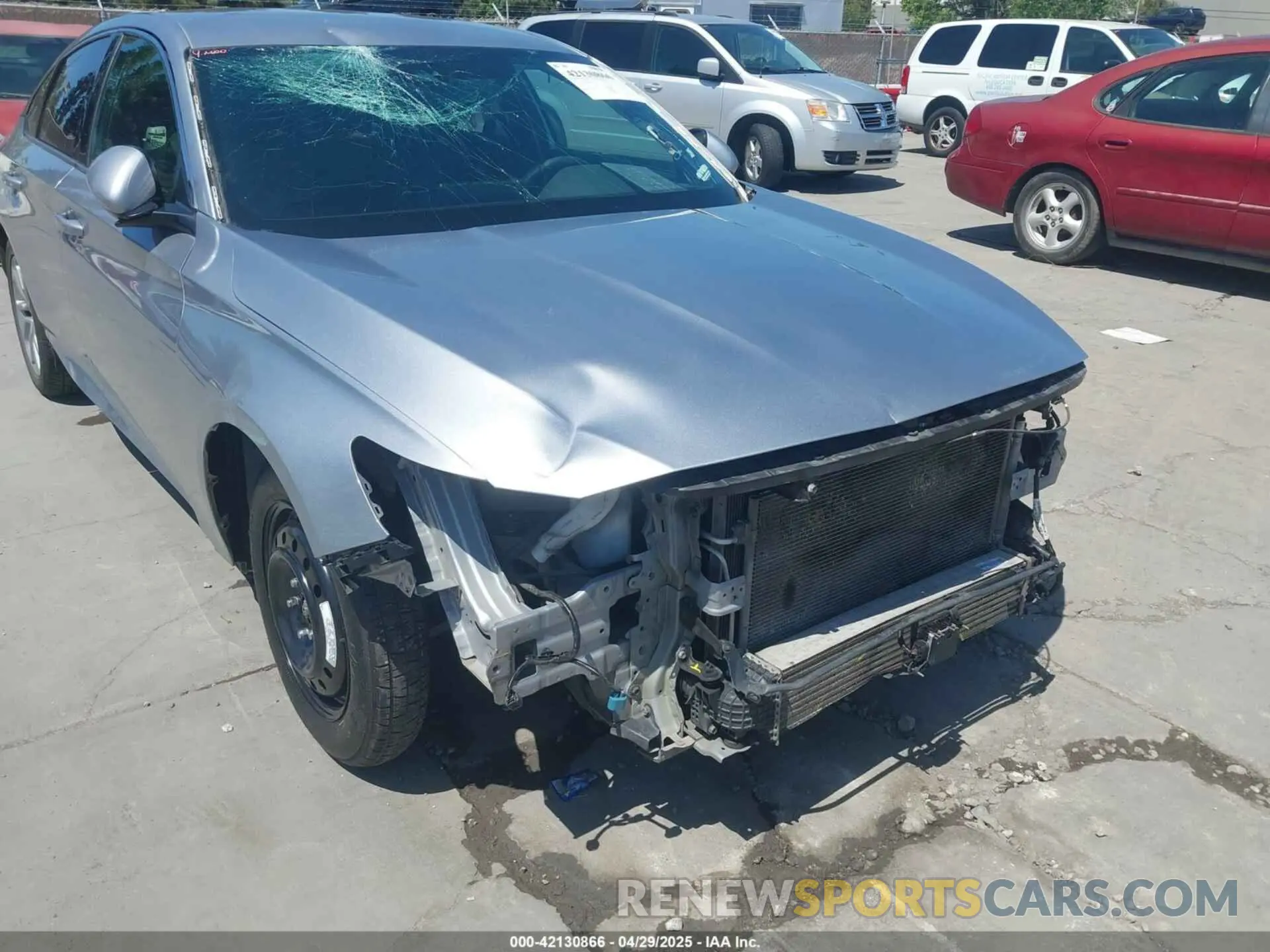 6 Photograph of a damaged car 1HGCV1F1XKA092950 HONDA ACCORD 2019