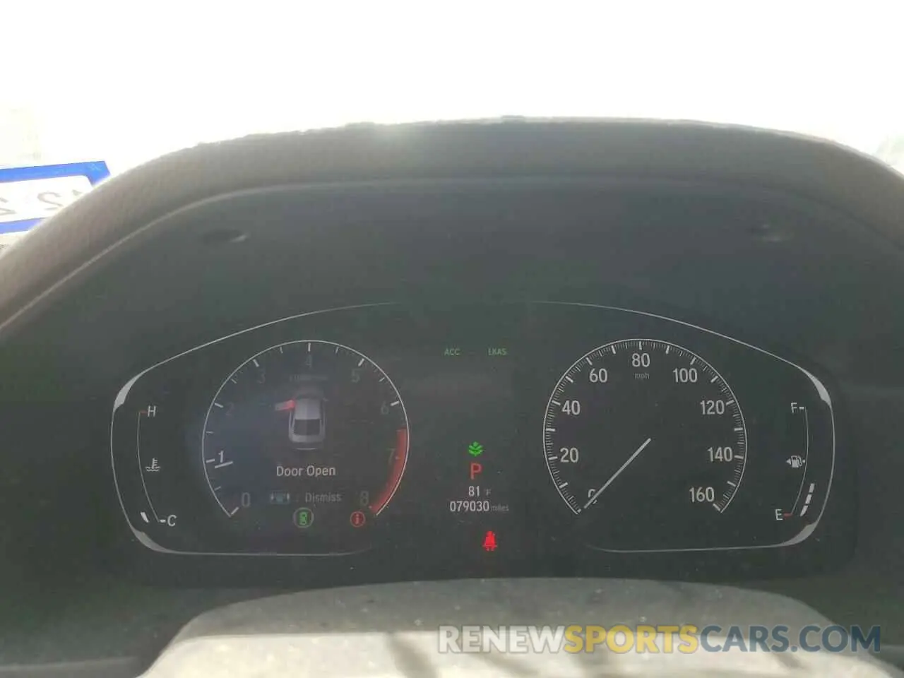 9 Photograph of a damaged car 1HGCV1F1XKA136347 HONDA ACCORD 2019