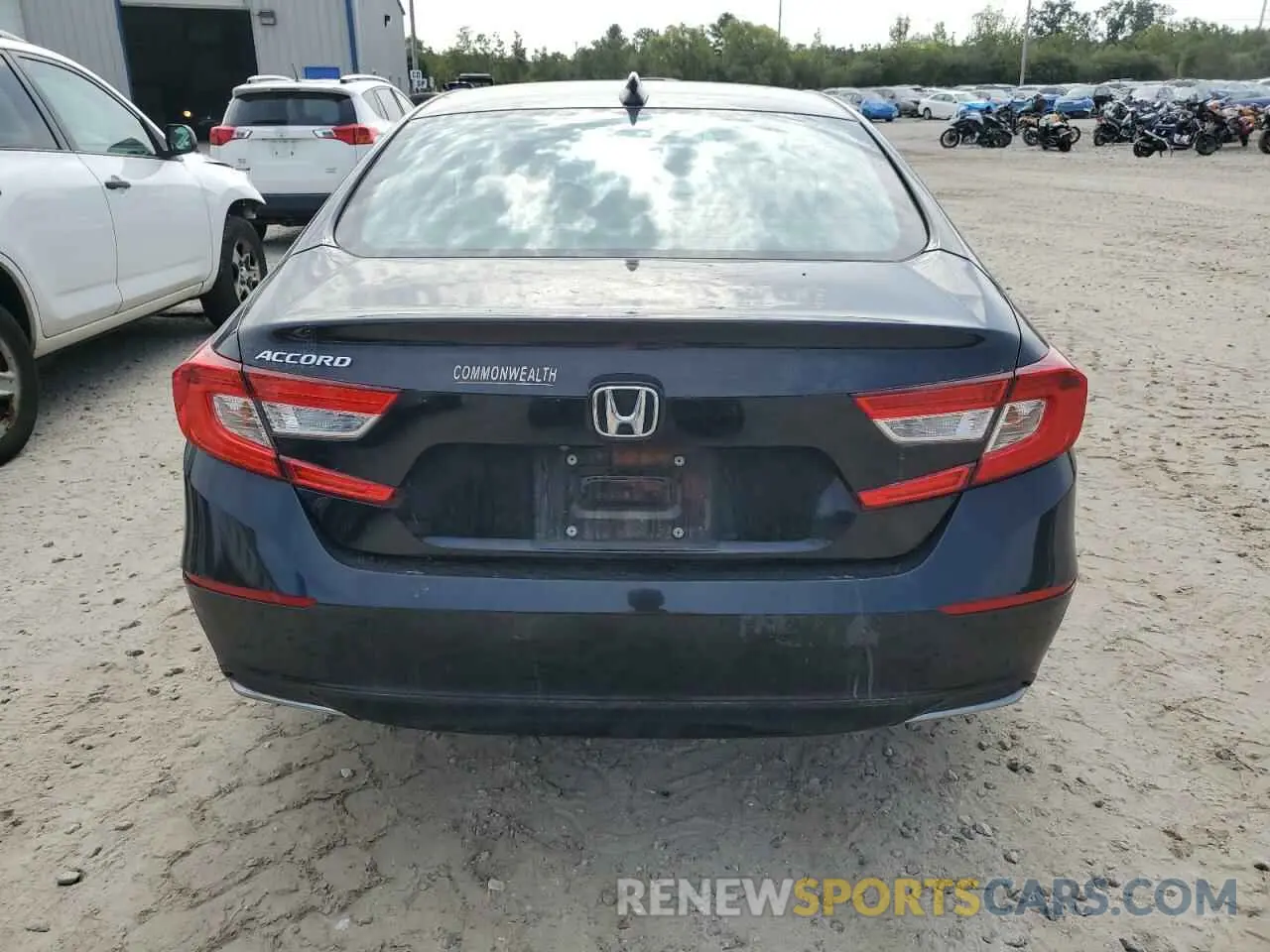 6 Фотография поврежденного автомобиля 1HGCV1F1XKA141175 HONDA ACCORD 2019