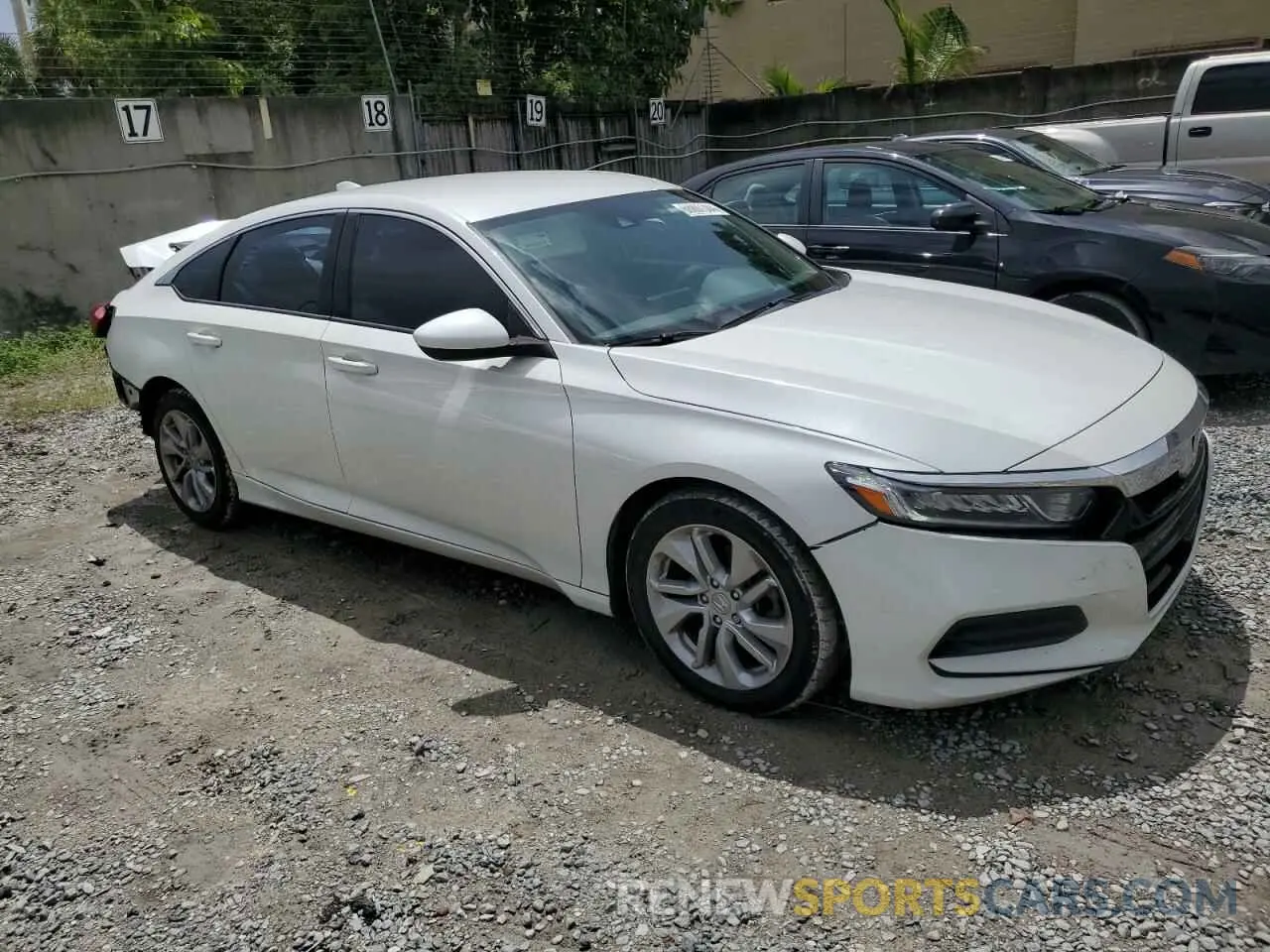 4 Фотография поврежденного автомобиля 1HGCV1F1XKA157795 HONDA ACCORD 2019