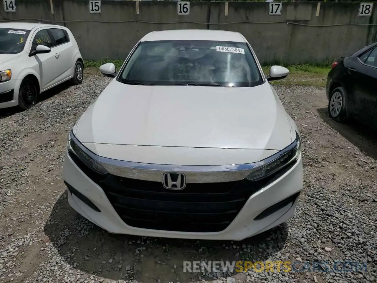 5 Фотография поврежденного автомобиля 1HGCV1F1XKA157795 HONDA ACCORD 2019