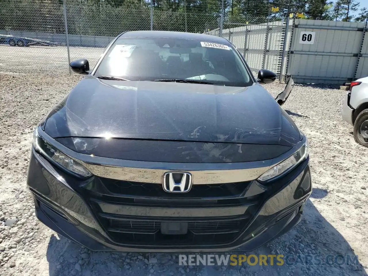 5 Photograph of a damaged car 1HGCV1F30KA006367 HONDA ACCORD 2019