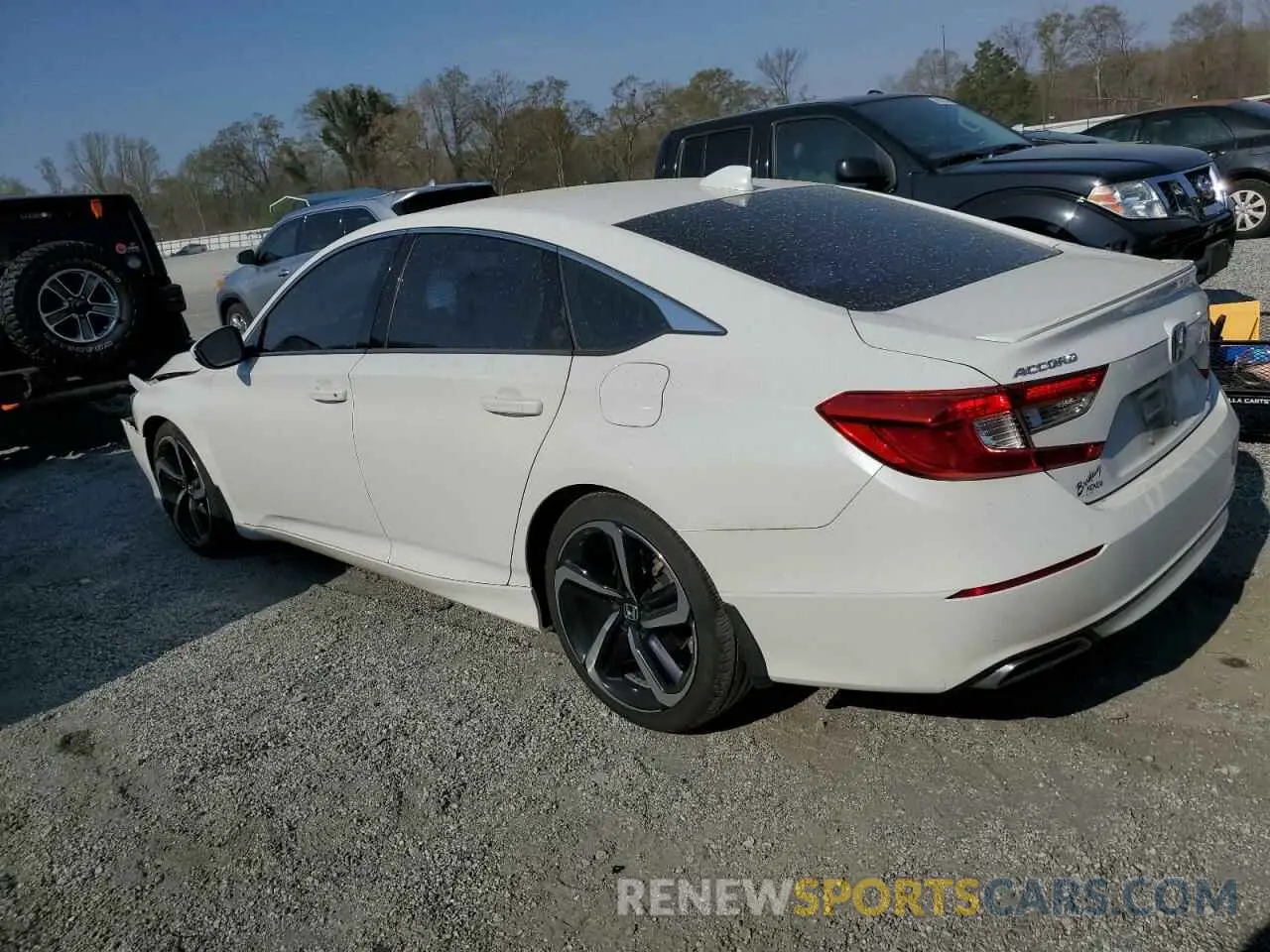 2 Фотография поврежденного автомобиля 1HGCV1F30KA086382 HONDA ACCORD 2019