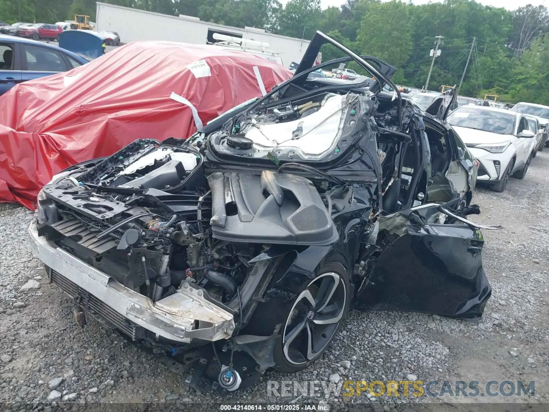 6 Photograph of a damaged car 1HGCV1F30KA087029 HONDA ACCORD 2019