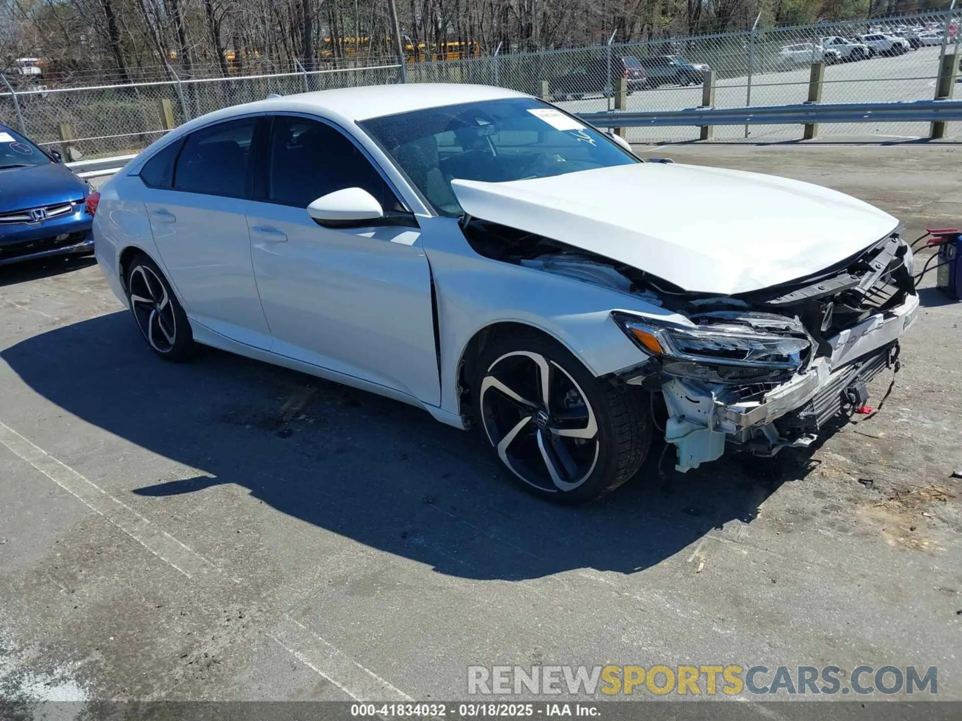 1 Photograph of a damaged car 1HGCV1F30KA142661 HONDA ACCORD 2019
