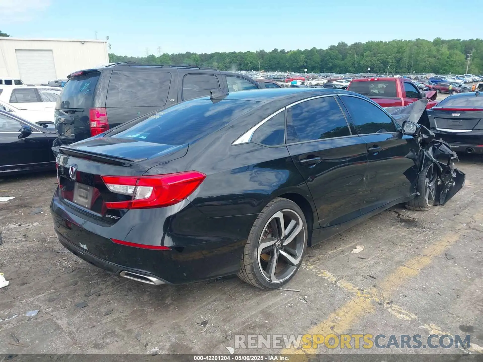 4 Photograph of a damaged car 1HGCV1F30KA177426 HONDA ACCORD 2019