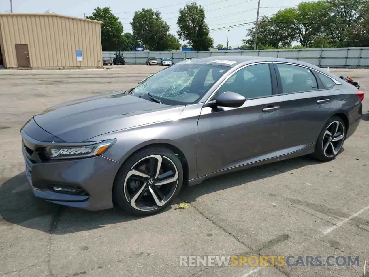 1 Photograph of a damaged car 1HGCV1F31KA013537 HONDA ACCORD 2019