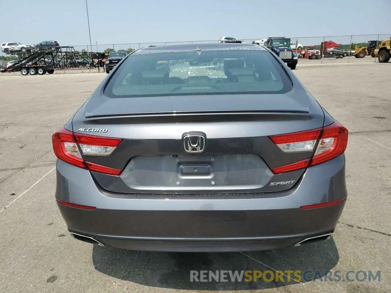 6 Photograph of a damaged car 1HGCV1F31KA013537 HONDA ACCORD 2019
