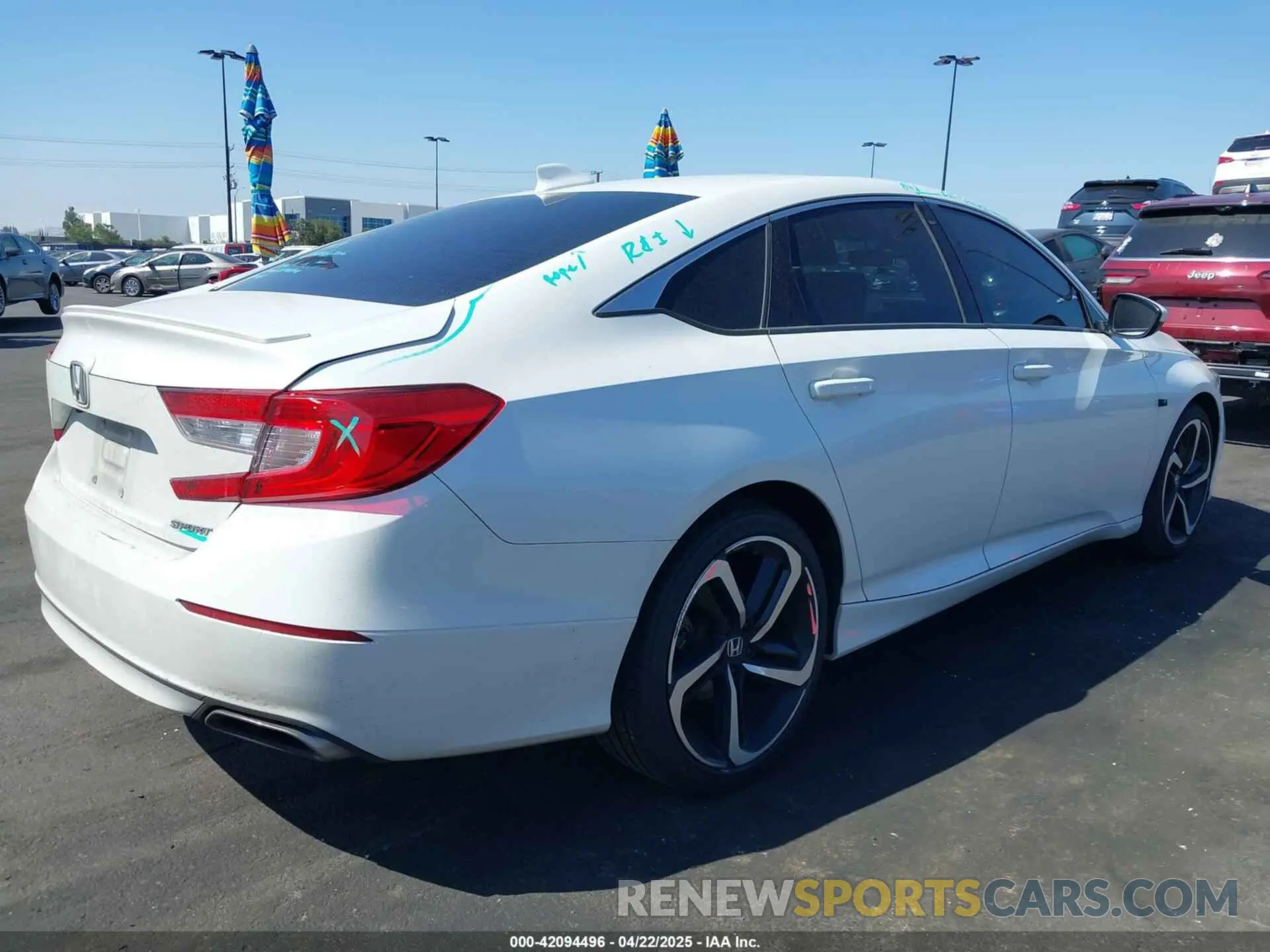 4 Photograph of a damaged car 1HGCV1F31KA015305 HONDA ACCORD 2019