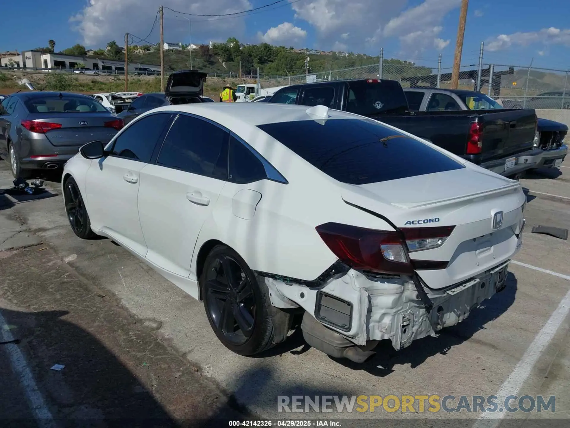 3 Photograph of a damaged car 1HGCV1F31KA055285 HONDA ACCORD 2019