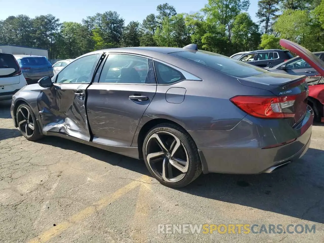 2 Фотография поврежденного автомобиля 1HGCV1F31KA064245 HONDA ACCORD 2019